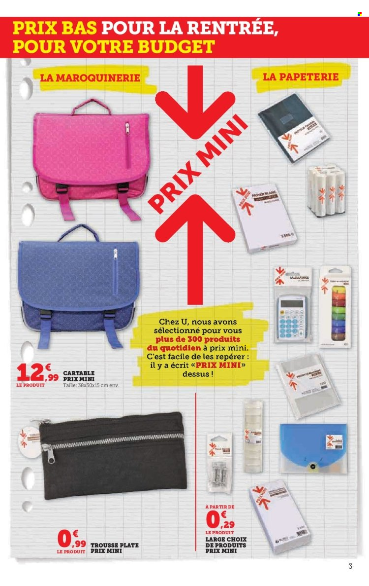 Catalogue SUPER U - 16/08/2023 - 03/09/2023. Page 3