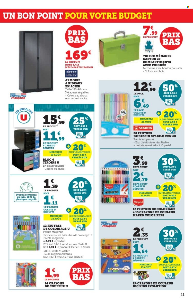 Catalogue SUPER U - 16/08/2023 - 03/09/2023. Page 11