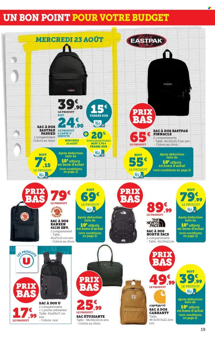 Catalogue SUPER U - 16/08/2023 - 03/09/2023. Page 19