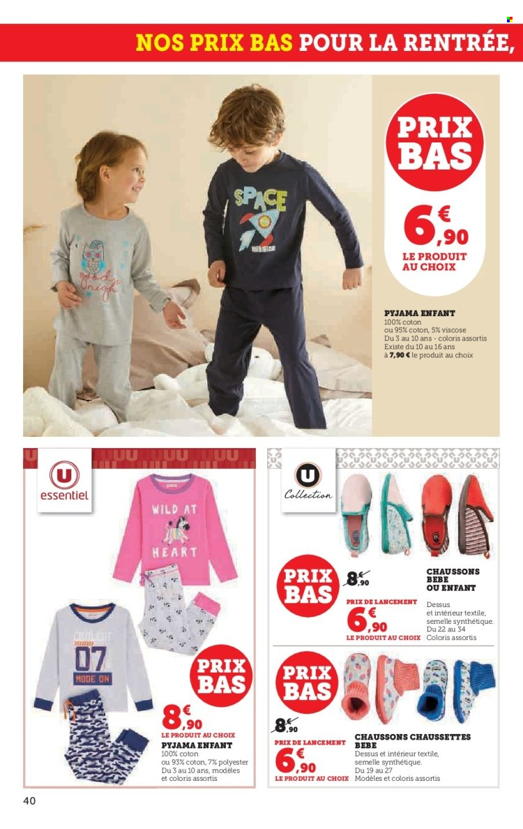Catalogue SUPER U - 16/08/2023 - 03/09/2023. Page 40
