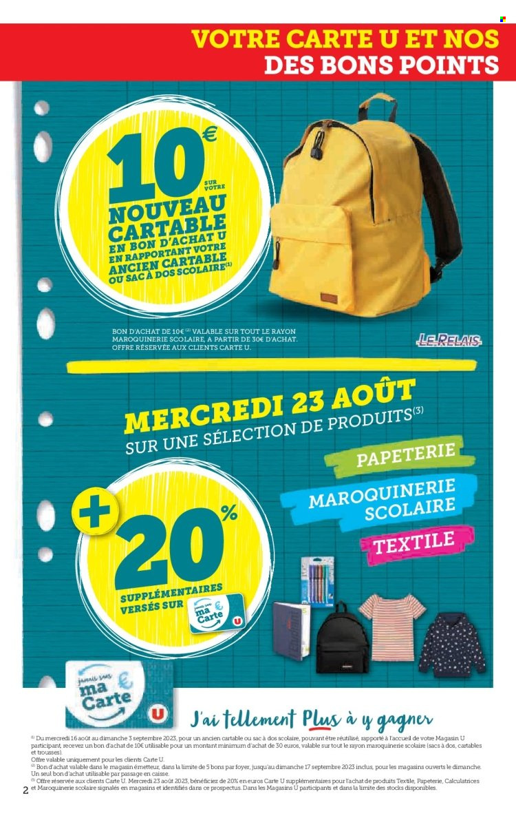 Catalogue HYPER U - 16/08/2023 - 03/09/2023. Page 2