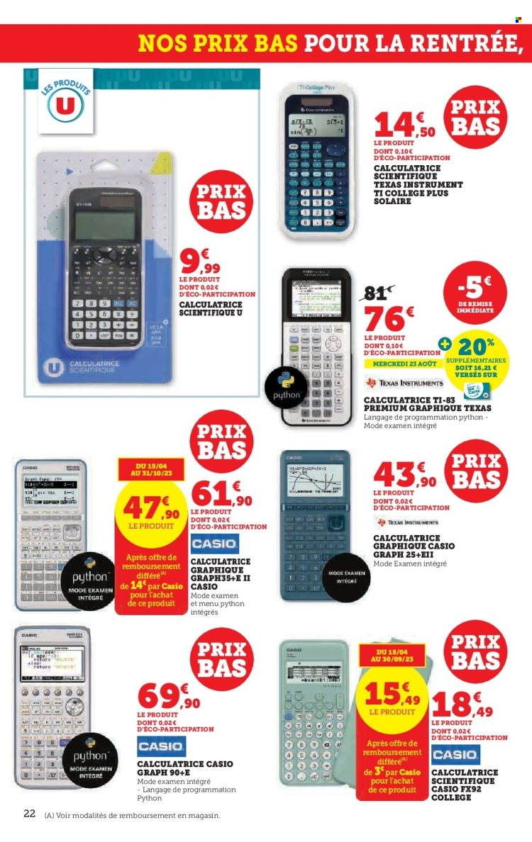 Catalogue HYPER U - 16/08/2023 - 03/09/2023. Page 22