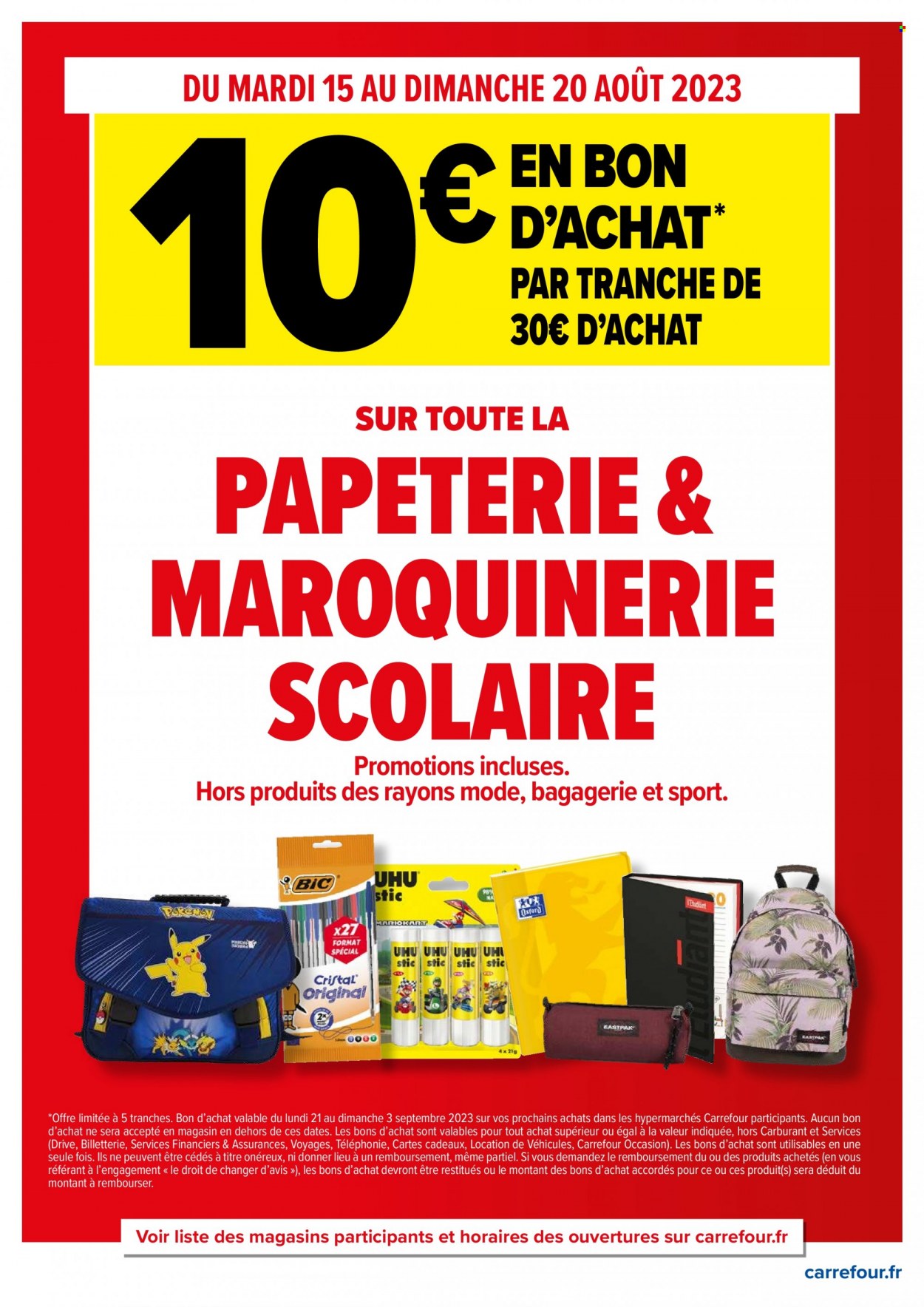 Catalogue Carrefour Hypermarchés - 14/08/2023 - 20/08/2023. Page 2