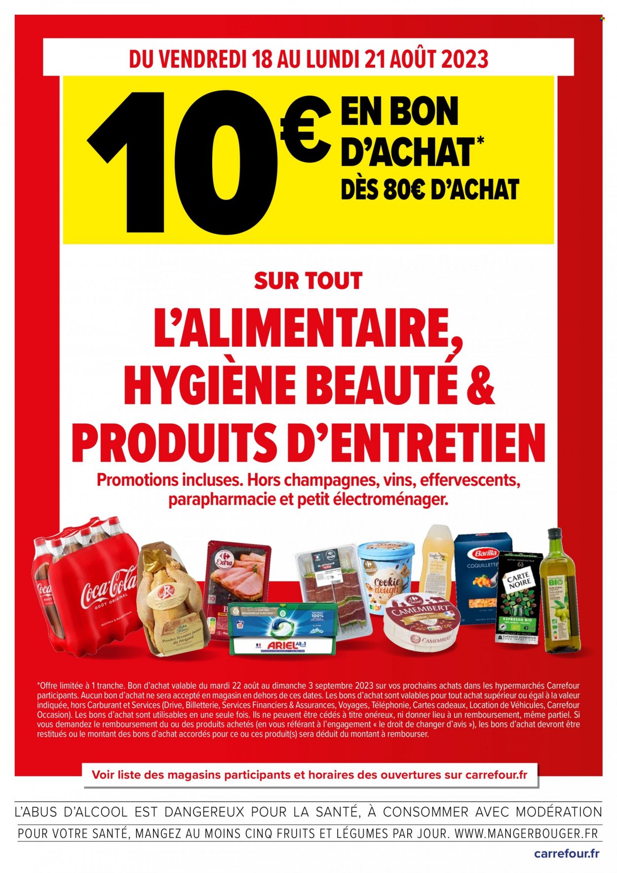 Catalogue Carrefour Hypermarchés - 14/08/2023 - 20/08/2023. Page 3