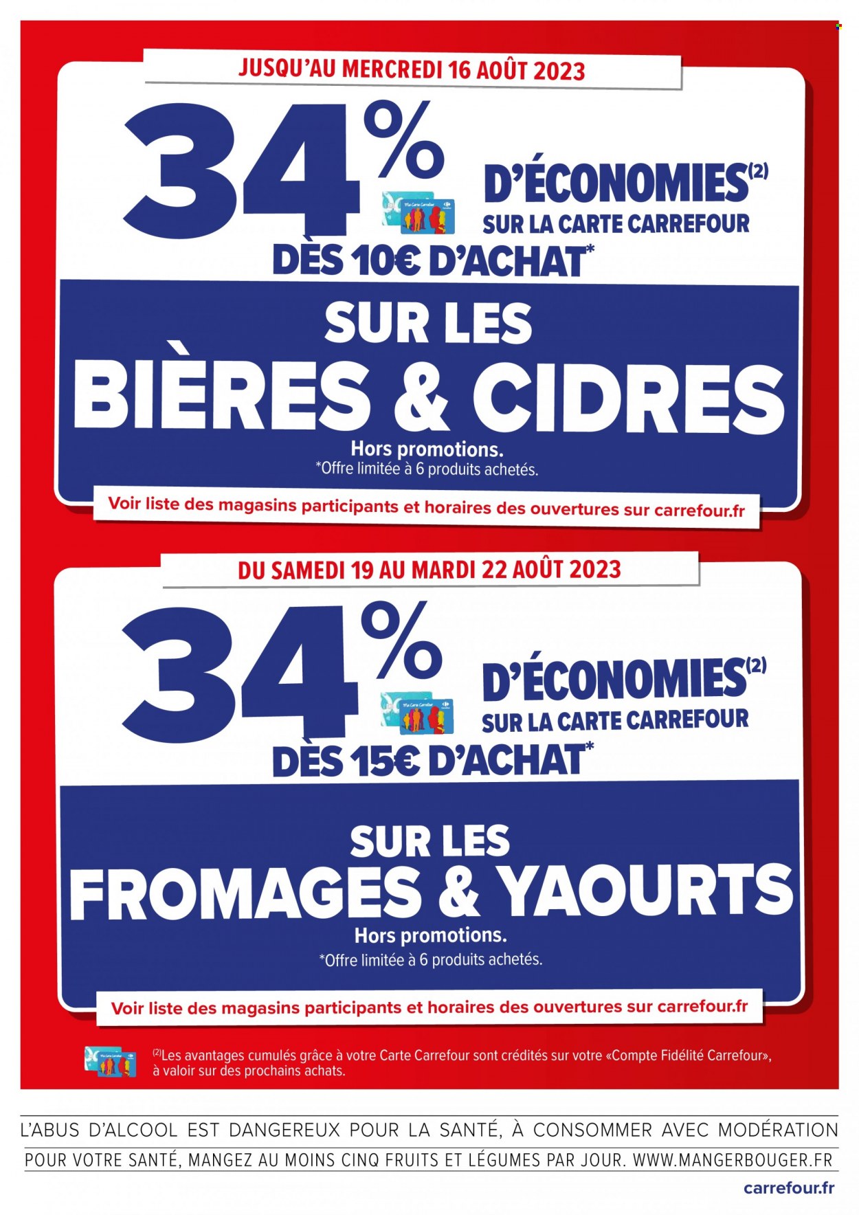 Catalogue Carrefour Hypermarchés - 14/08/2023 - 20/08/2023. Page 5