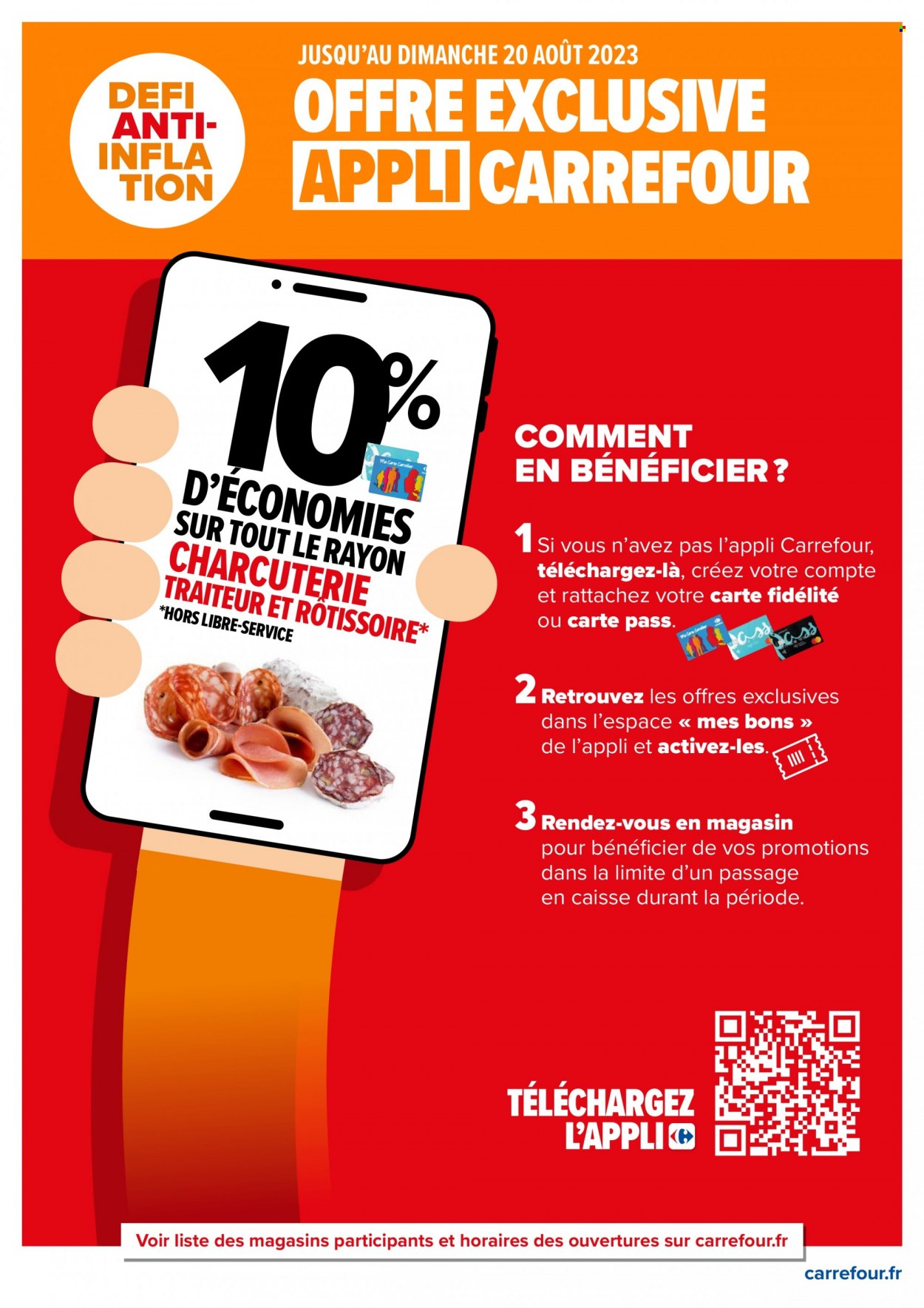 Catalogue Carrefour Hypermarchés - 14/08/2023 - 20/08/2023. Page 7