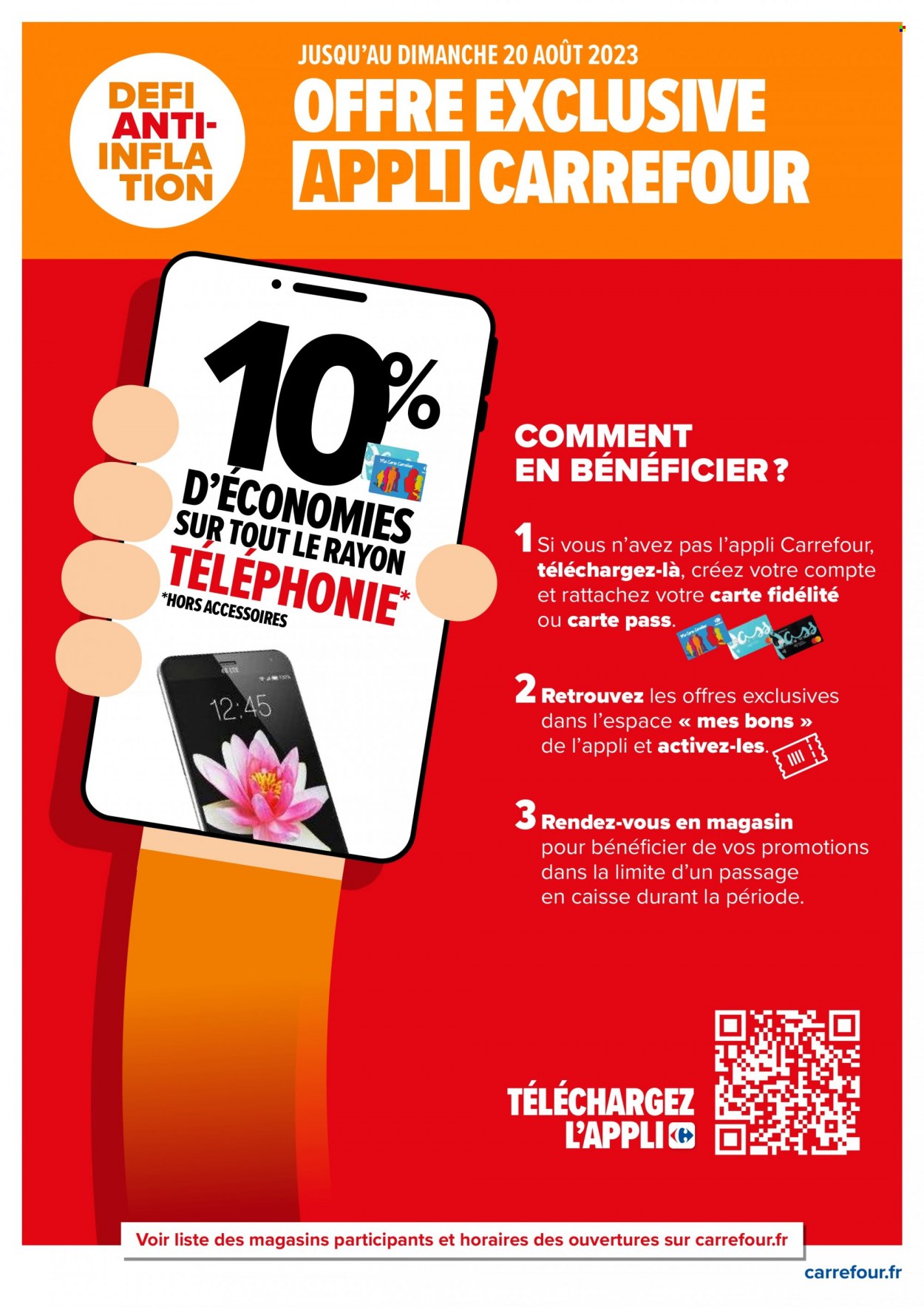 Catalogue Carrefour Hypermarchés - 14/08/2023 - 20/08/2023. Page 8