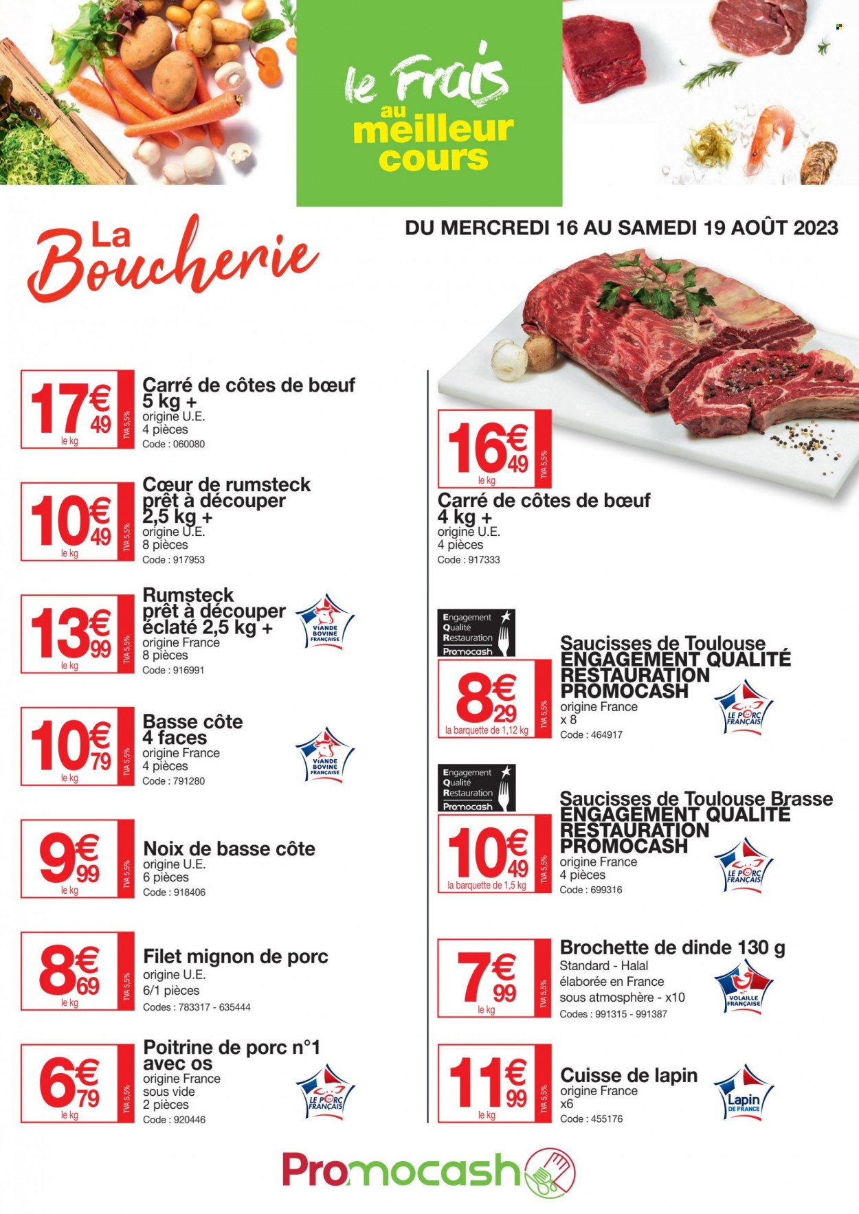 Catalogue Promocash - 16/08/2023 - 19/08/2023. Page 1