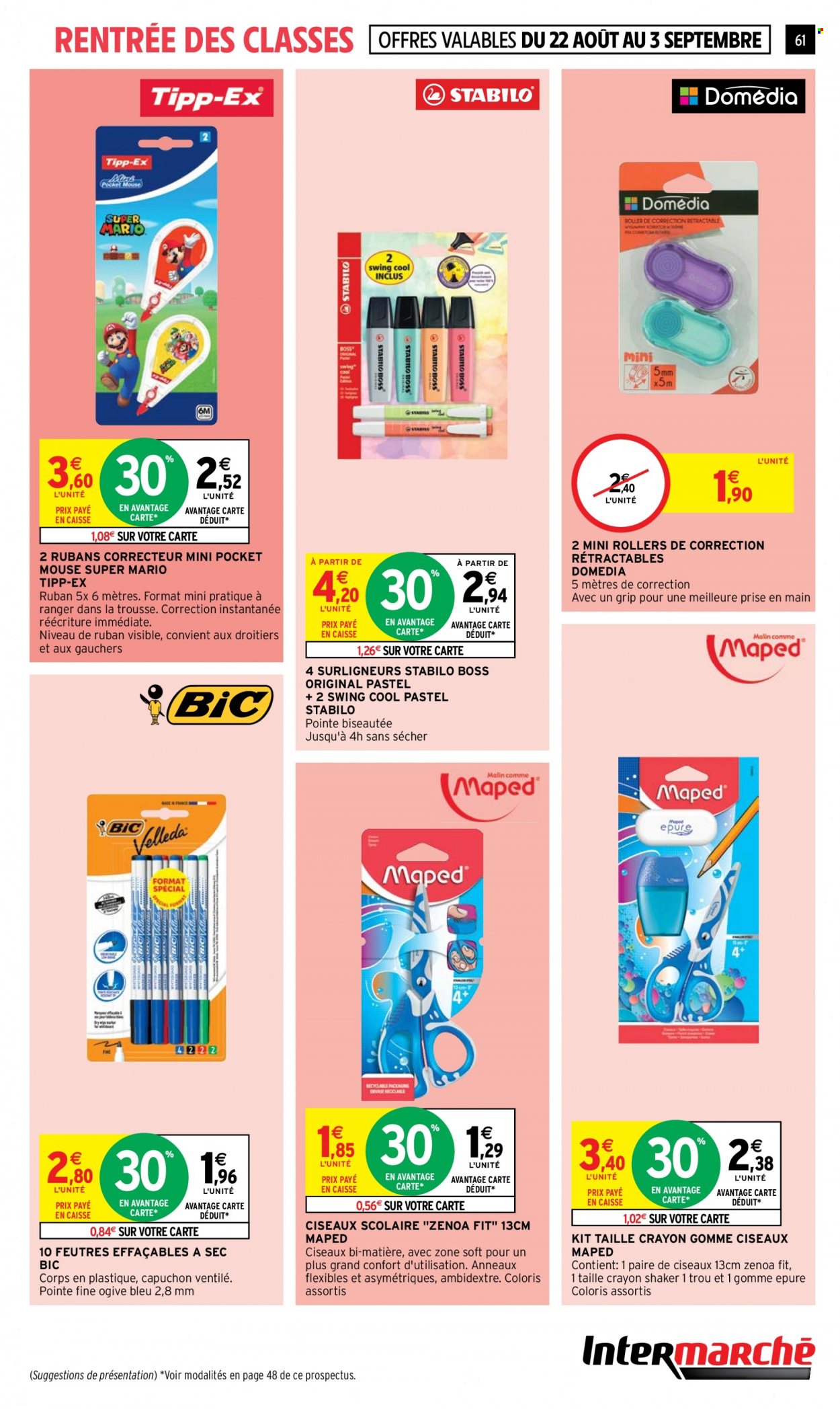 Catalogue Intermarché Hyper - 22/08/2023 - 03/09/2023. Page 61