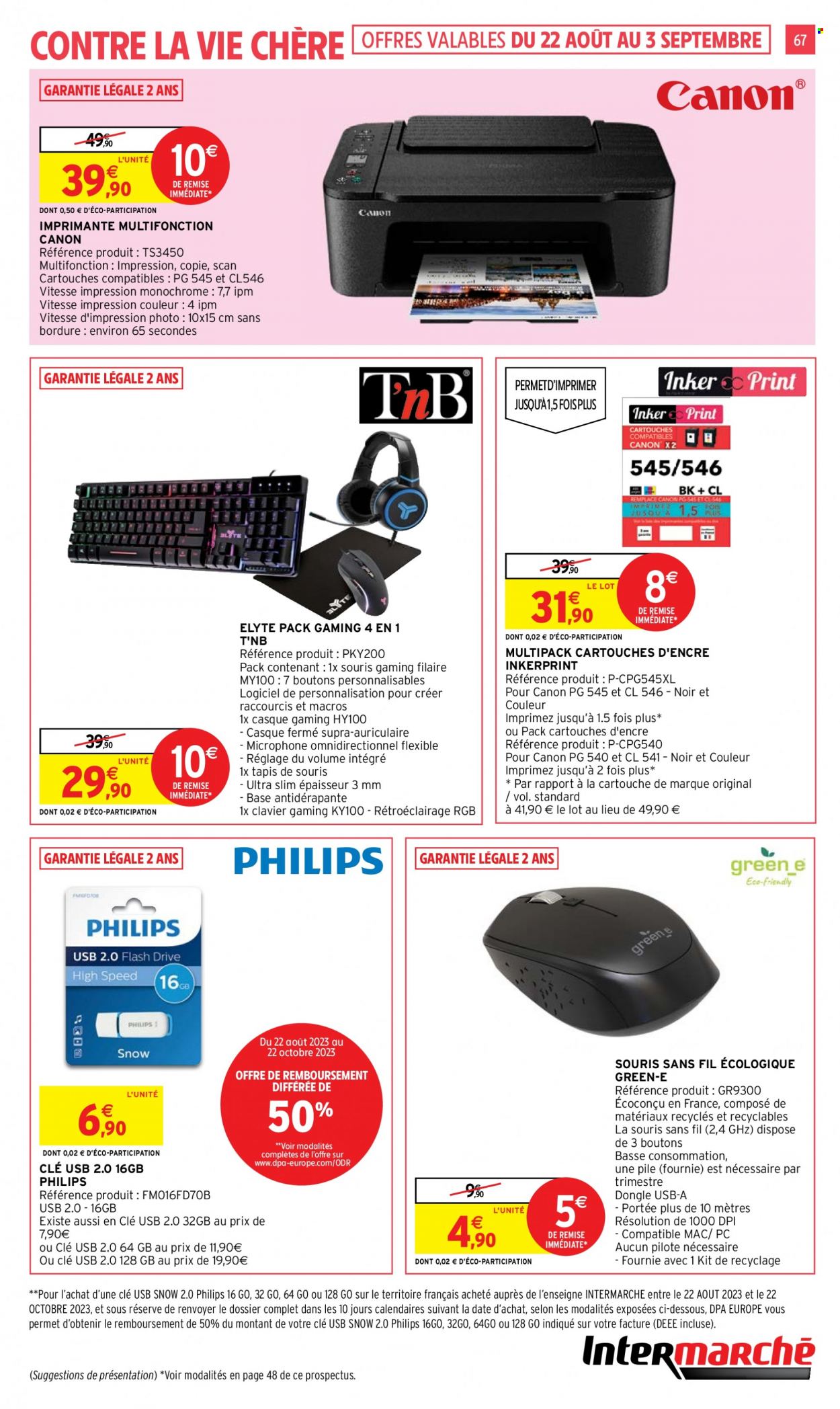 Catalogue Intermarché Hyper - 22/08/2023 - 03/09/2023. Page 67