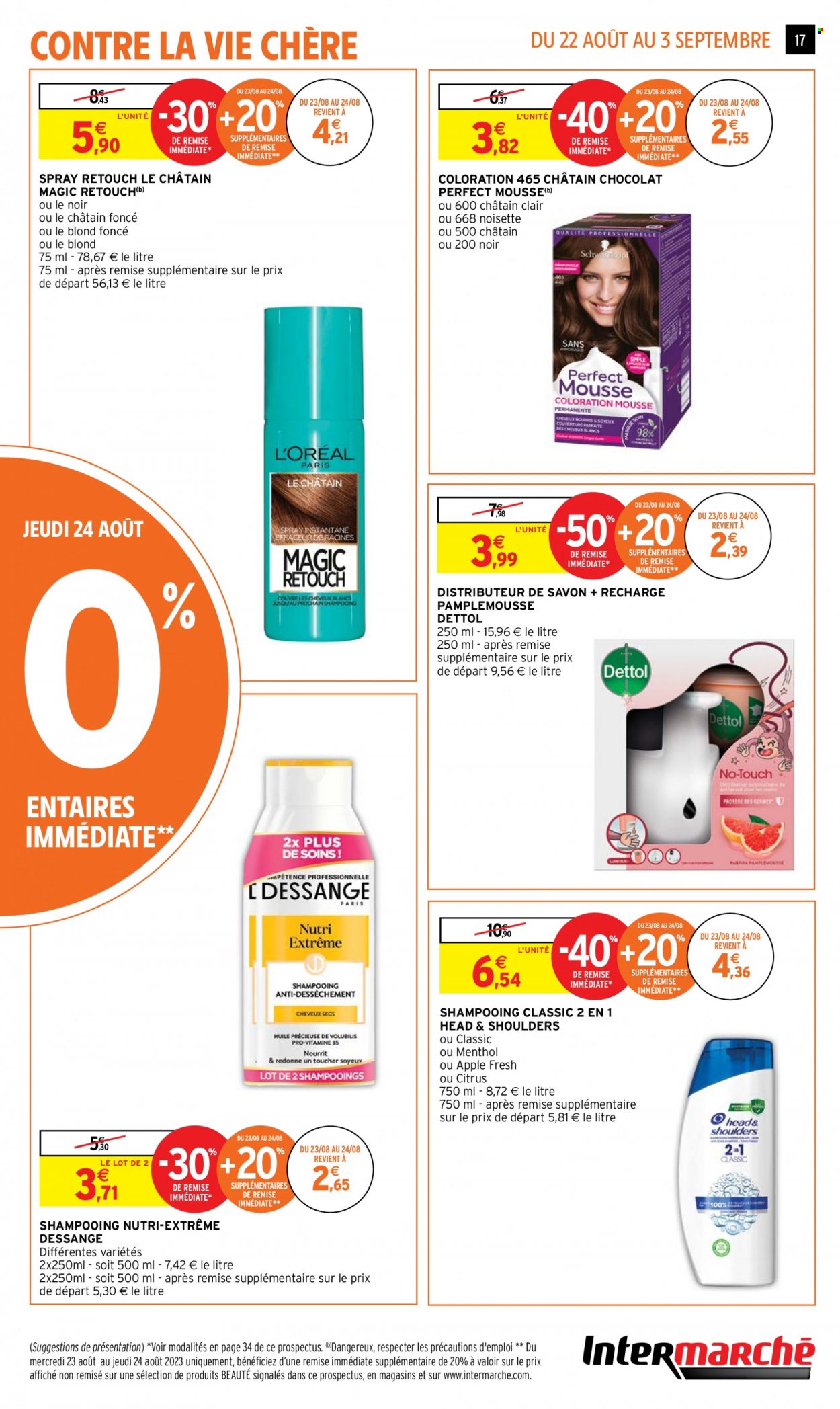 Catalogue Intermarché Super - 22/08/2023 - 03/09/2023. Page 17