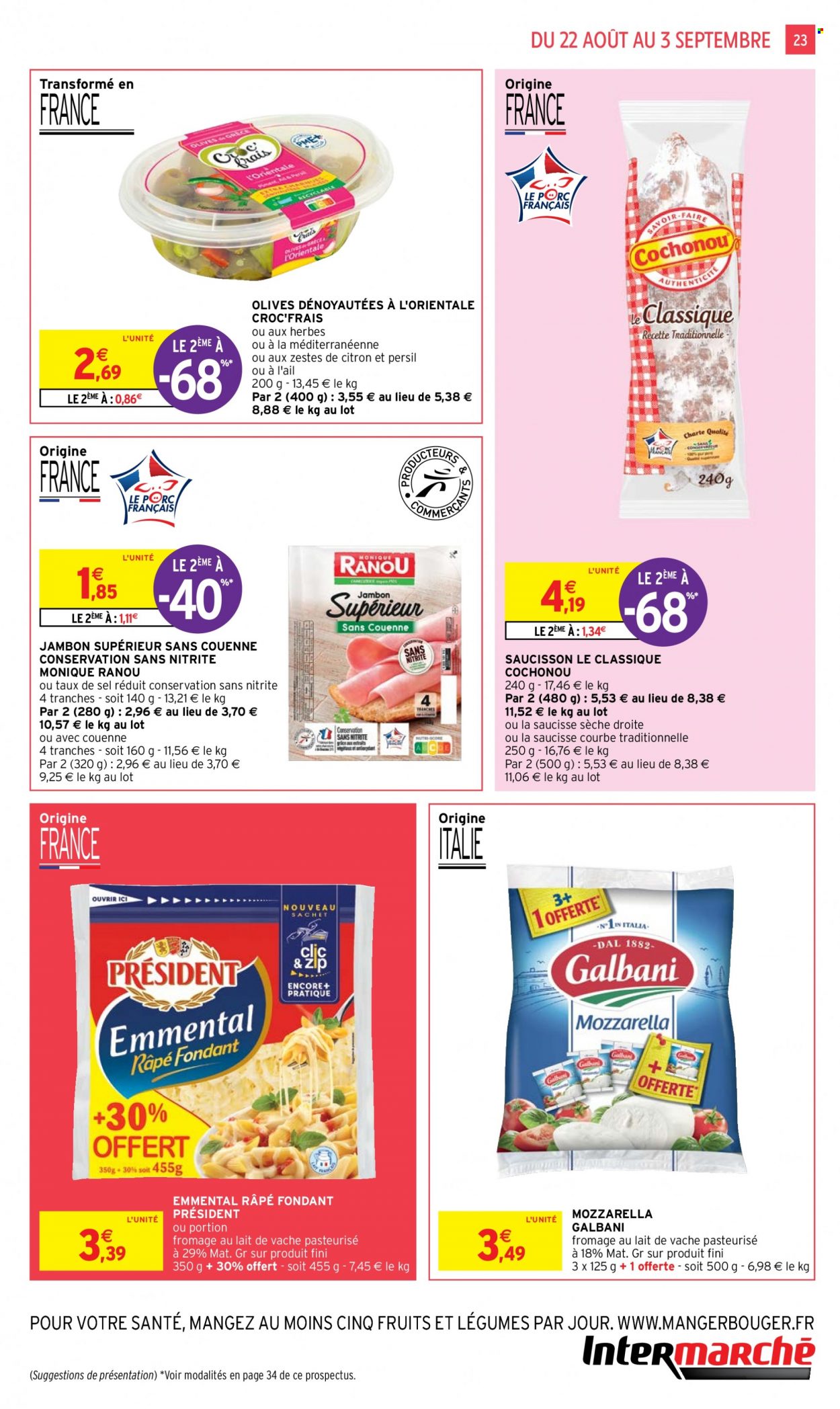 Catalogue Intermarché Super - 22/08/2023 - 03/09/2023. Page 23
