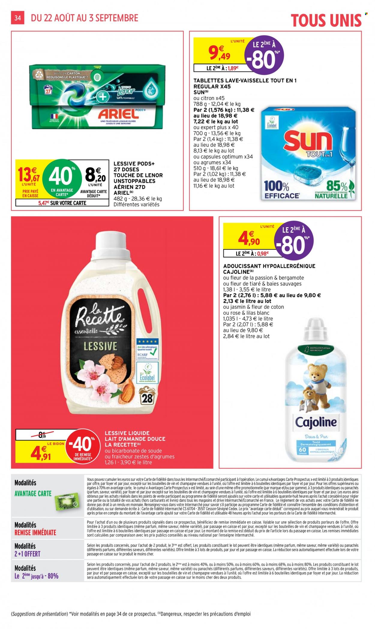 Catalogue Intermarché Super - 22/08/2023 - 03/09/2023. Page 34