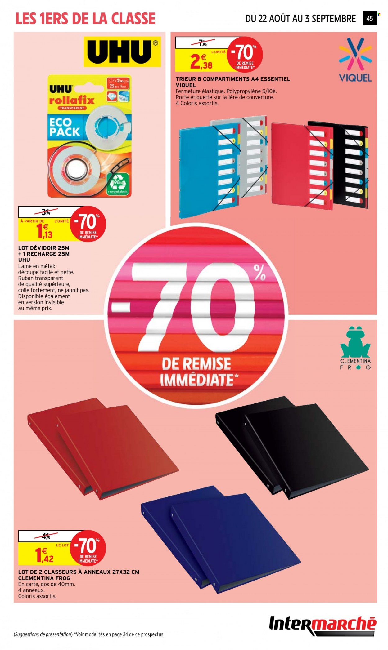 Catalogue Intermarché Super - 22/08/2023 - 03/09/2023. Page 45