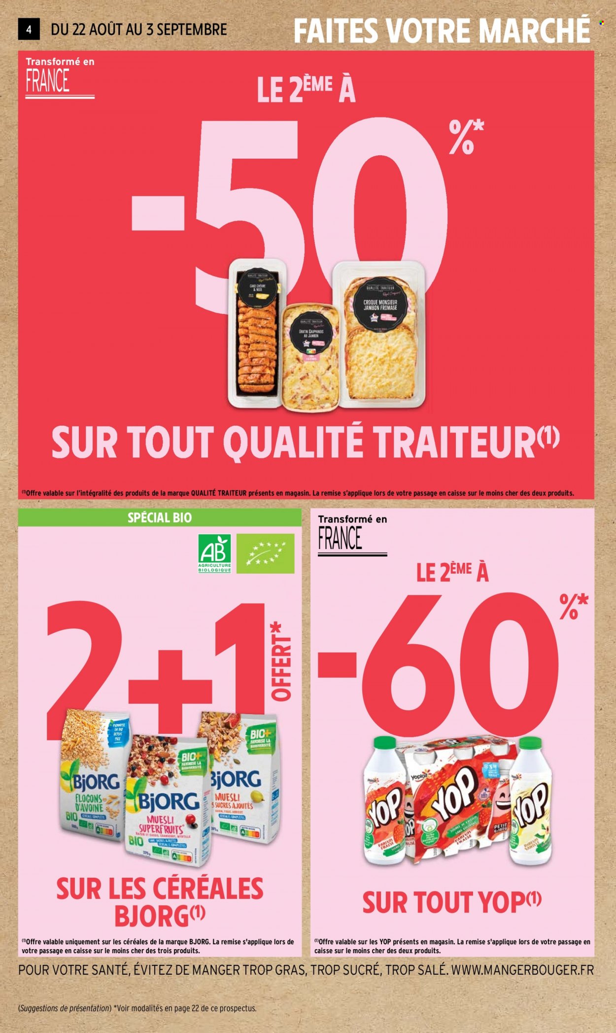 Catalogue Intermarché Contact - 22/08/2023 - 03/09/2023. Page 4