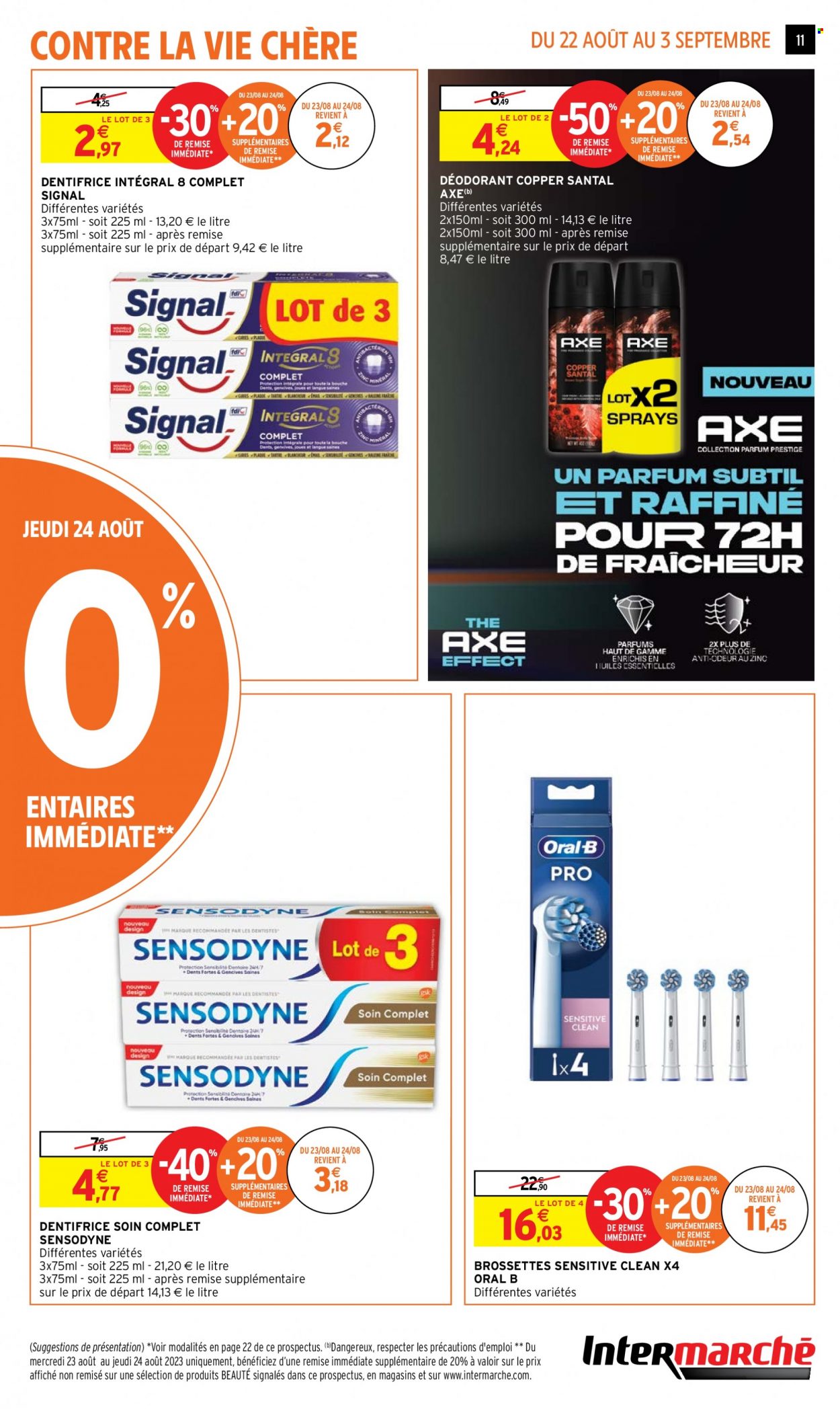 Catalogue Intermarché Contact - 22/08/2023 - 03/09/2023. Page 11