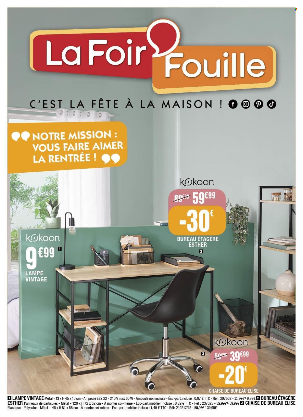 Catalogue La Foir'Fouille - 14/08/2023 - 20/08/2023. Page 1