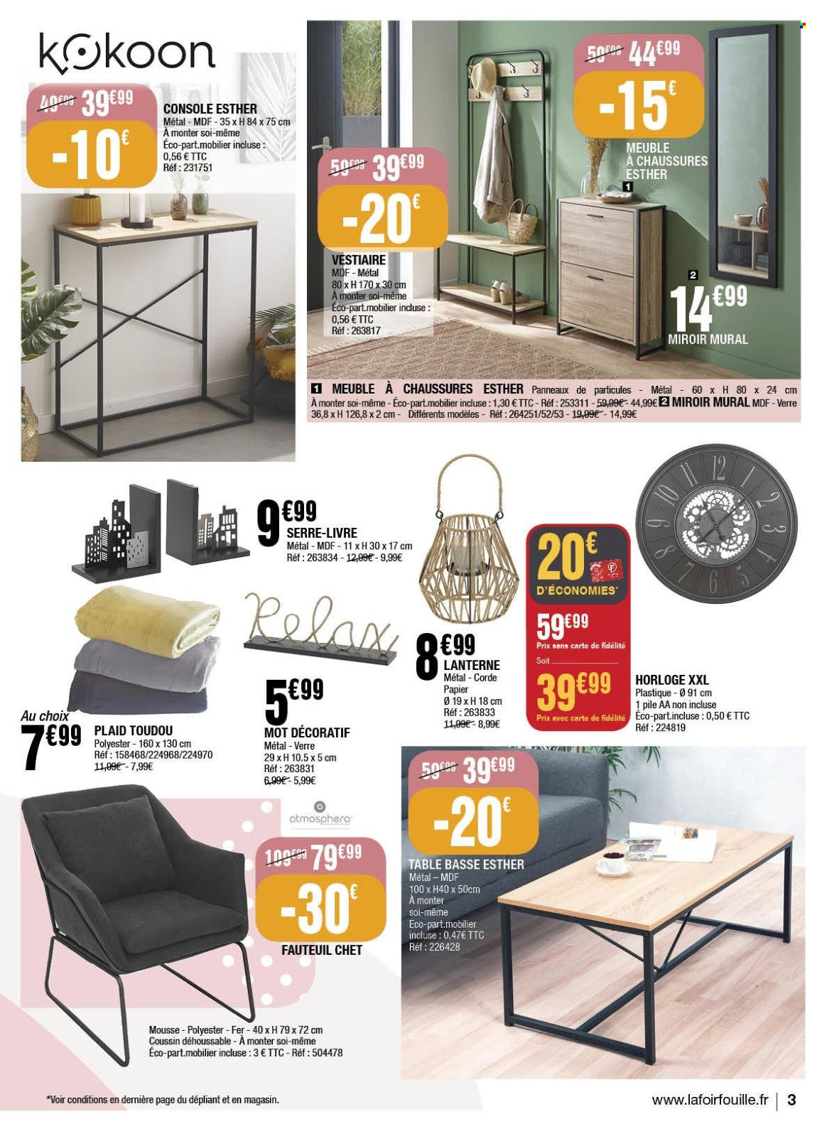 Catalogue La Foir'Fouille - 14/08/2023 - 20/08/2023. Page 3