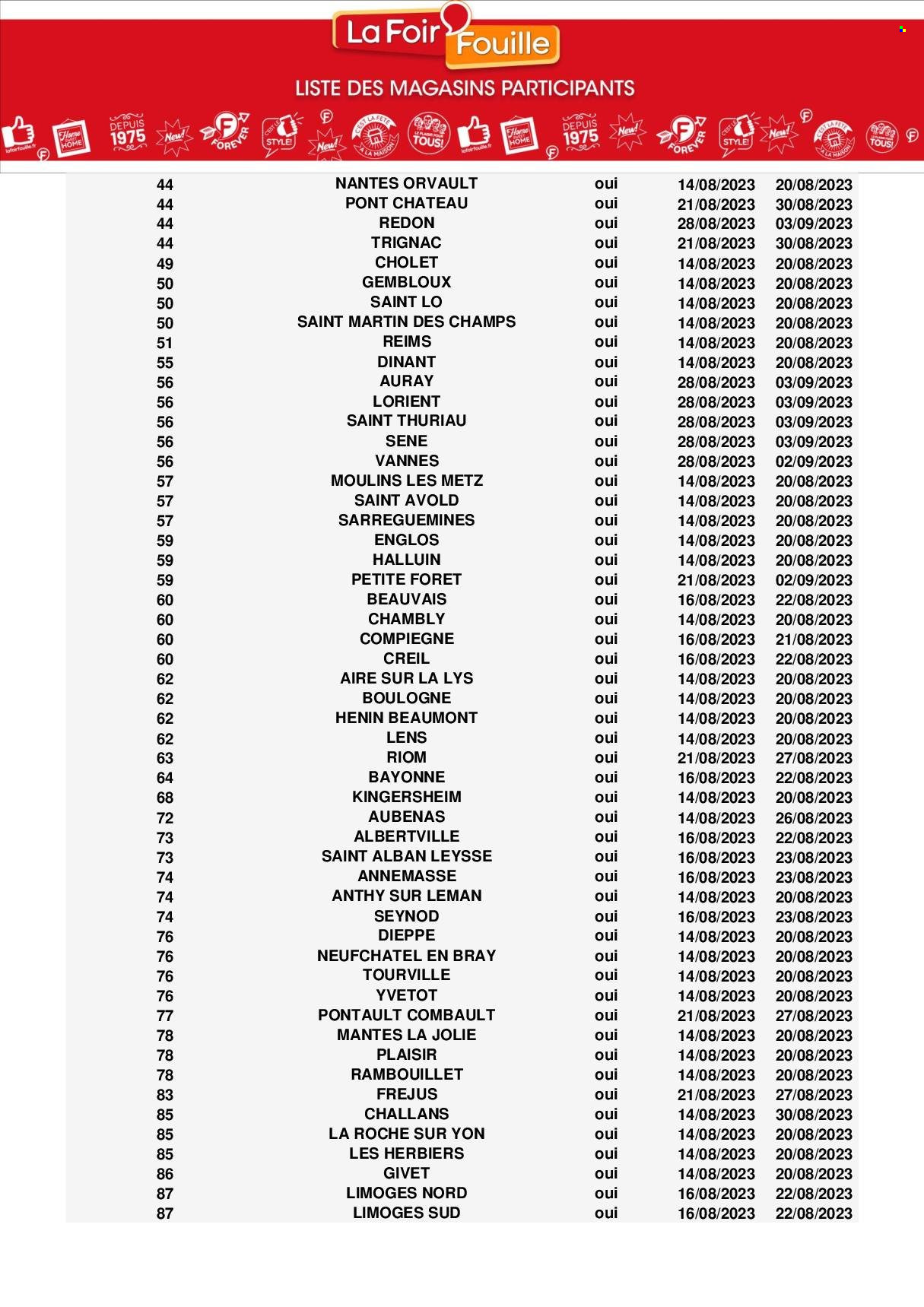 Catalogue La Foir'Fouille - 14/08/2023 - 20/08/2023. Page 18