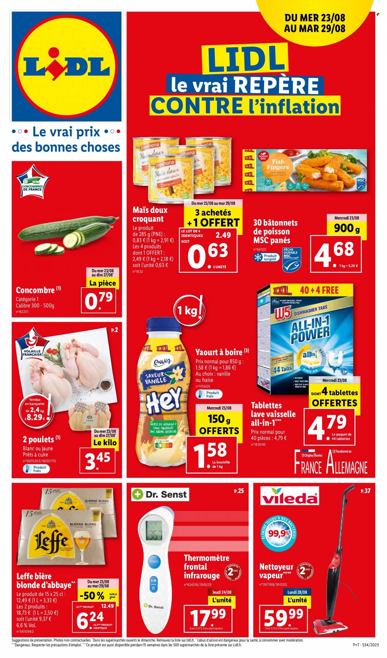 Catalogue Lidl - 23/08/2023 - 29/08/2023. Page 1