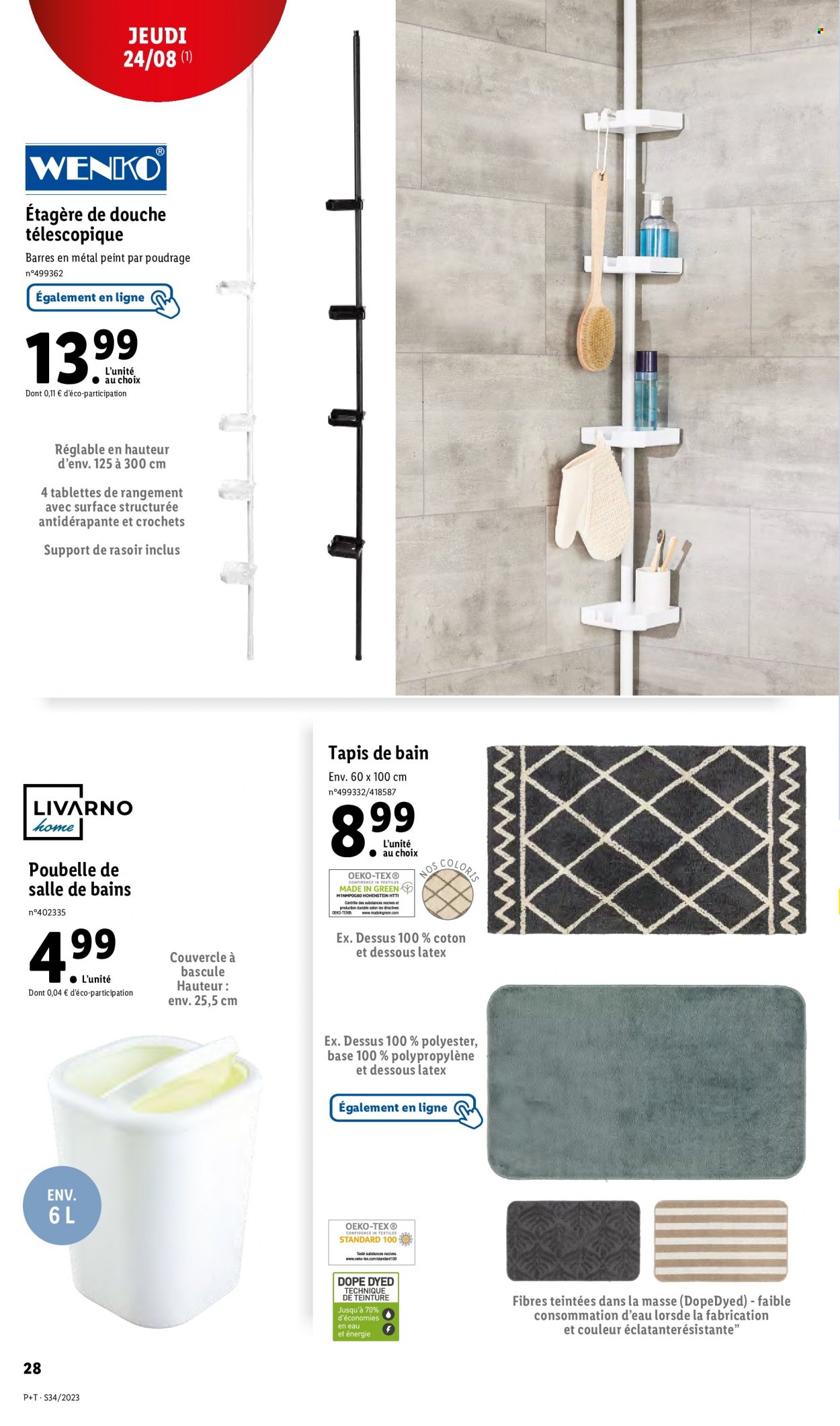 Catalogue Lidl - 23/08/2023 - 29/08/2023. Page 30