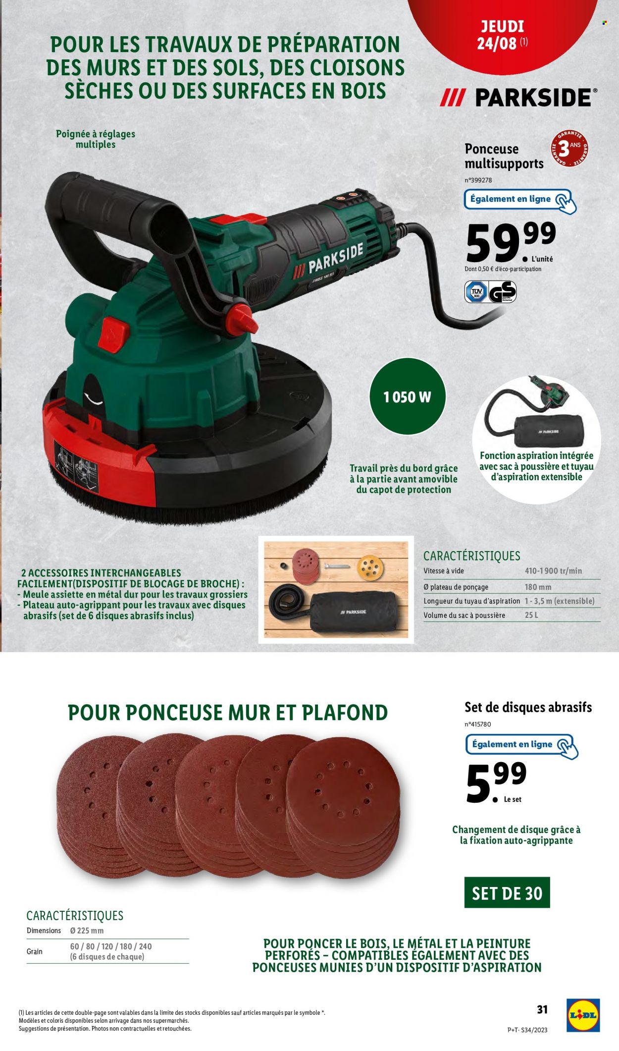 Catalogue Lidl - 23/08/2023 - 29/08/2023. Page 33