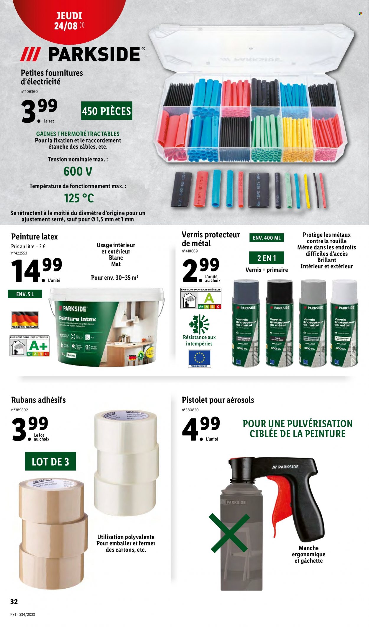 Catalogue Lidl - 23/08/2023 - 29/08/2023. Page 34
