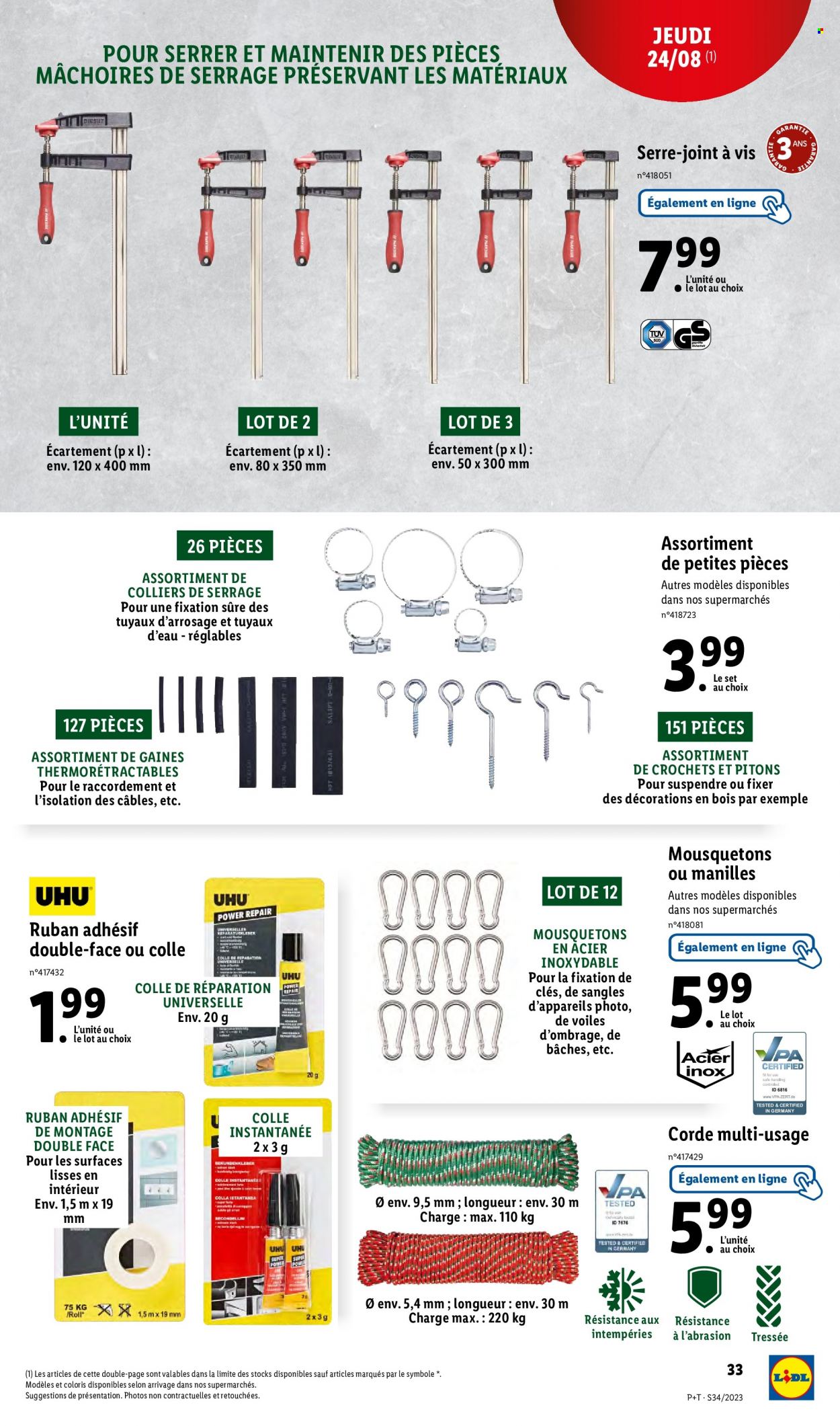 Catalogue Lidl - 23/08/2023 - 29/08/2023. Page 35