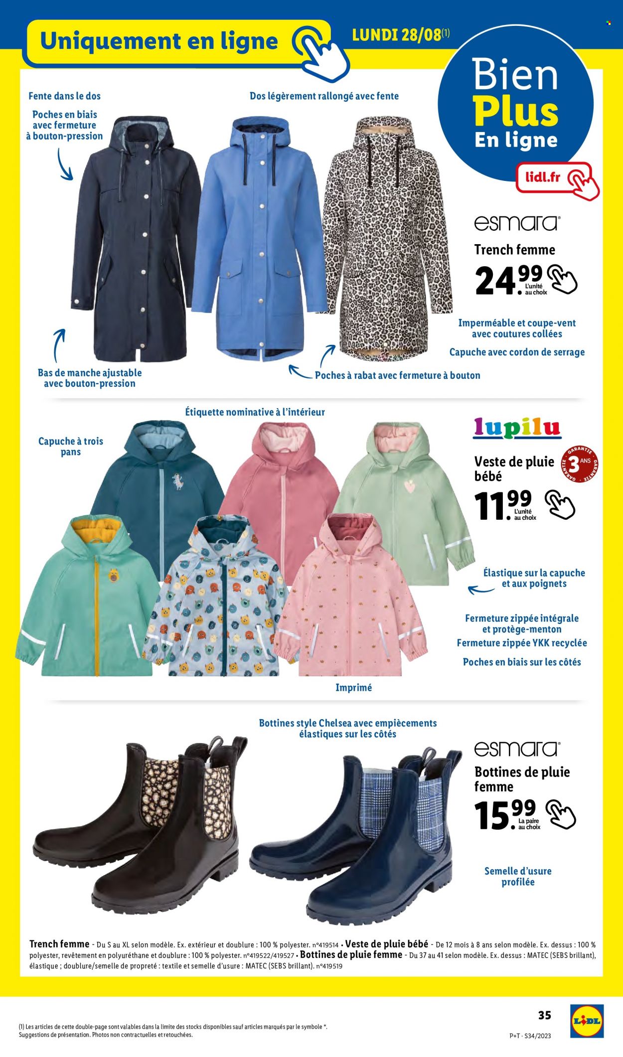 Catalogue Lidl - 23/08/2023 - 29/08/2023. Page 37
