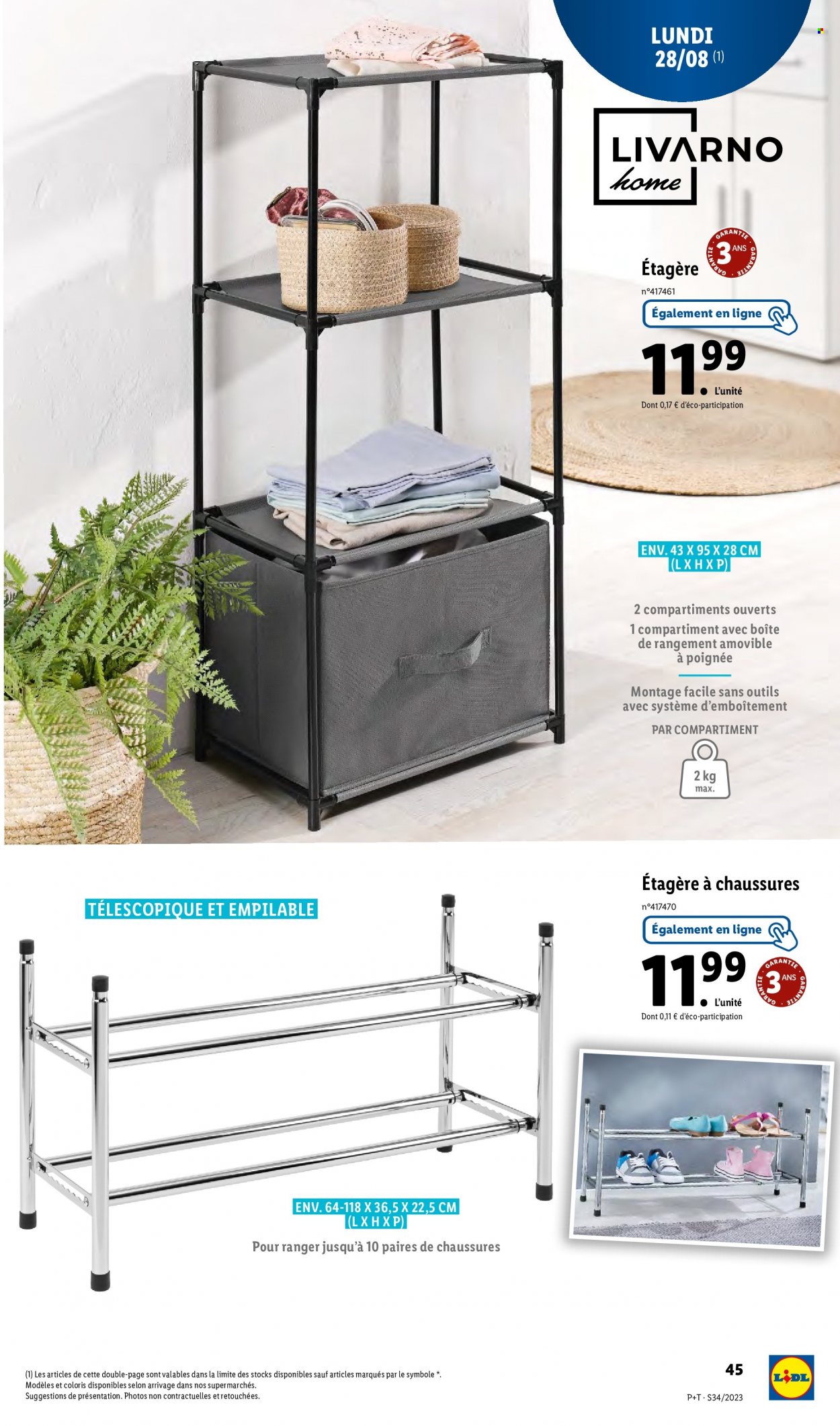 Catalogue Lidl - 23/08/2023 - 29/08/2023. Page 47