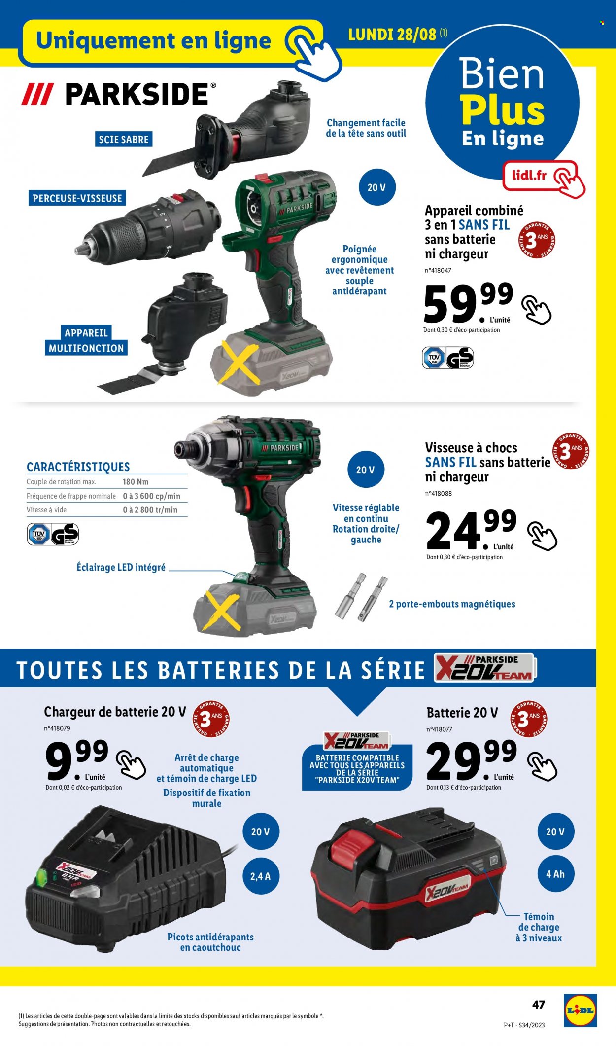 Catalogue Lidl - 23/08/2023 - 29/08/2023. Page 49