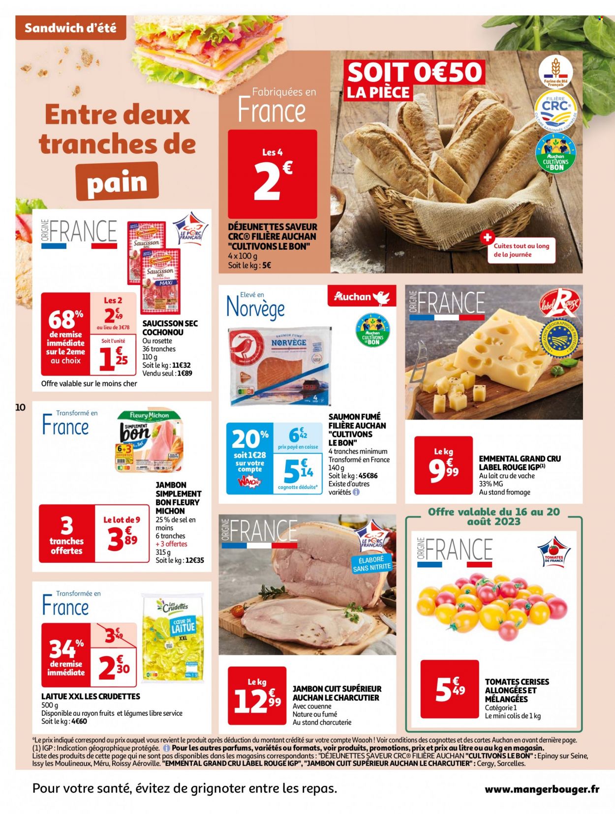 Catalogue Auchan - 16/08/2023 - 21/08/2023. Page 10