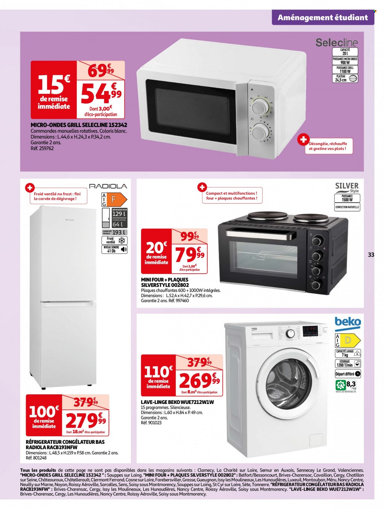 Catalogue Auchan - 16/08/2023 - 21/08/2023. Page 33