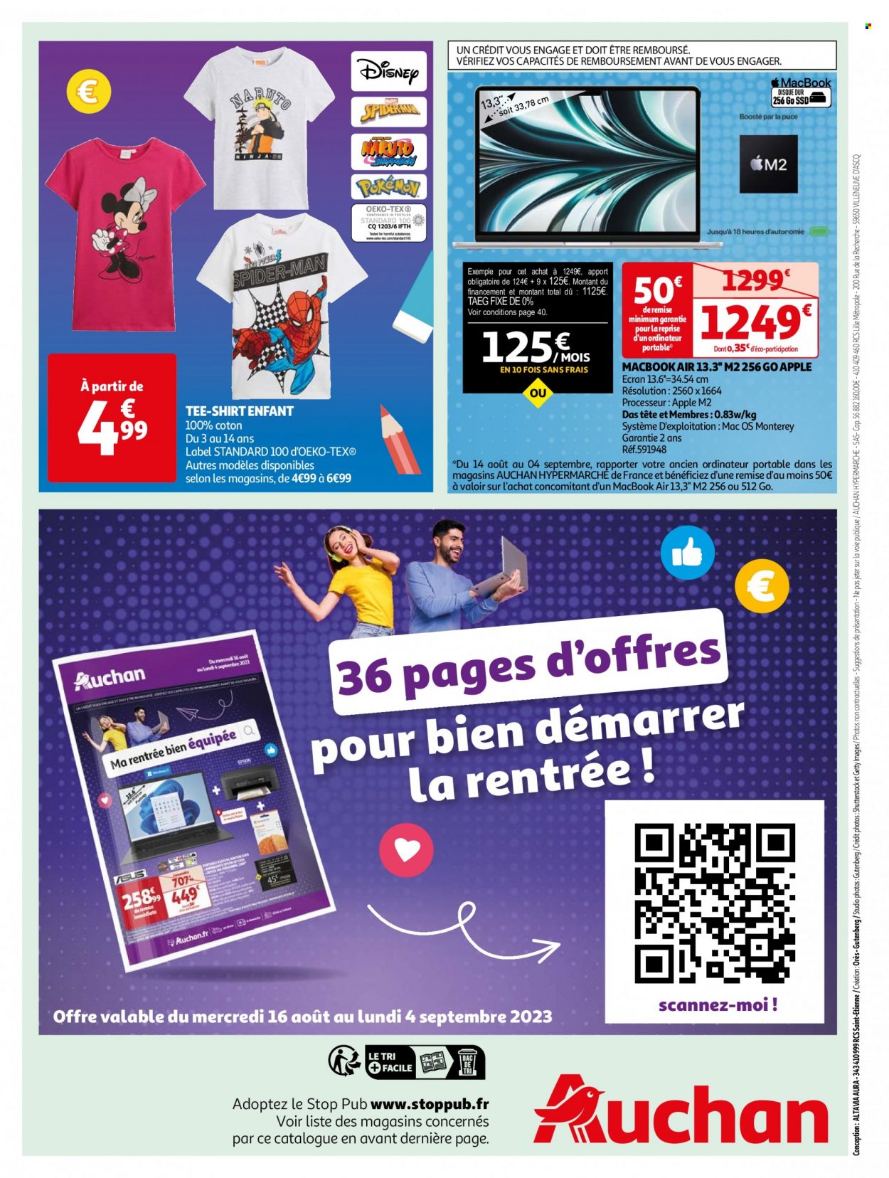 Catalogue Auchan - 16/08/2023 - 21/08/2023. Page 40