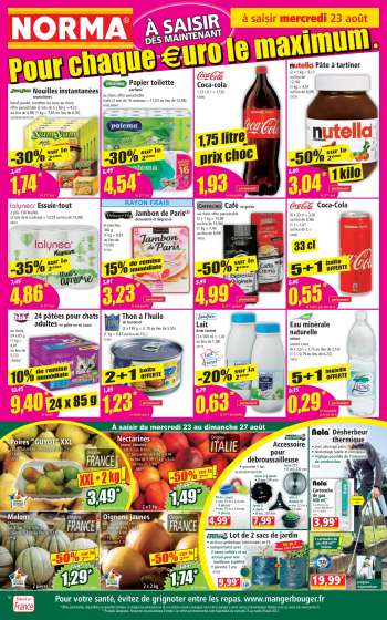 Catalogue Norma - 23/08/2023 - 29/08/2023.