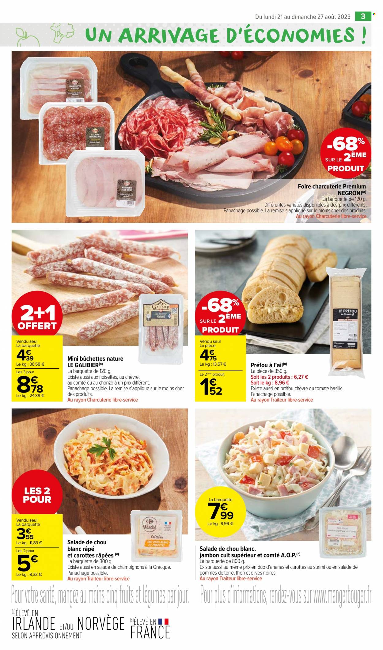 Catalogue Carrefour Market - 21/08/2023 - 27/08/2023. Page 3