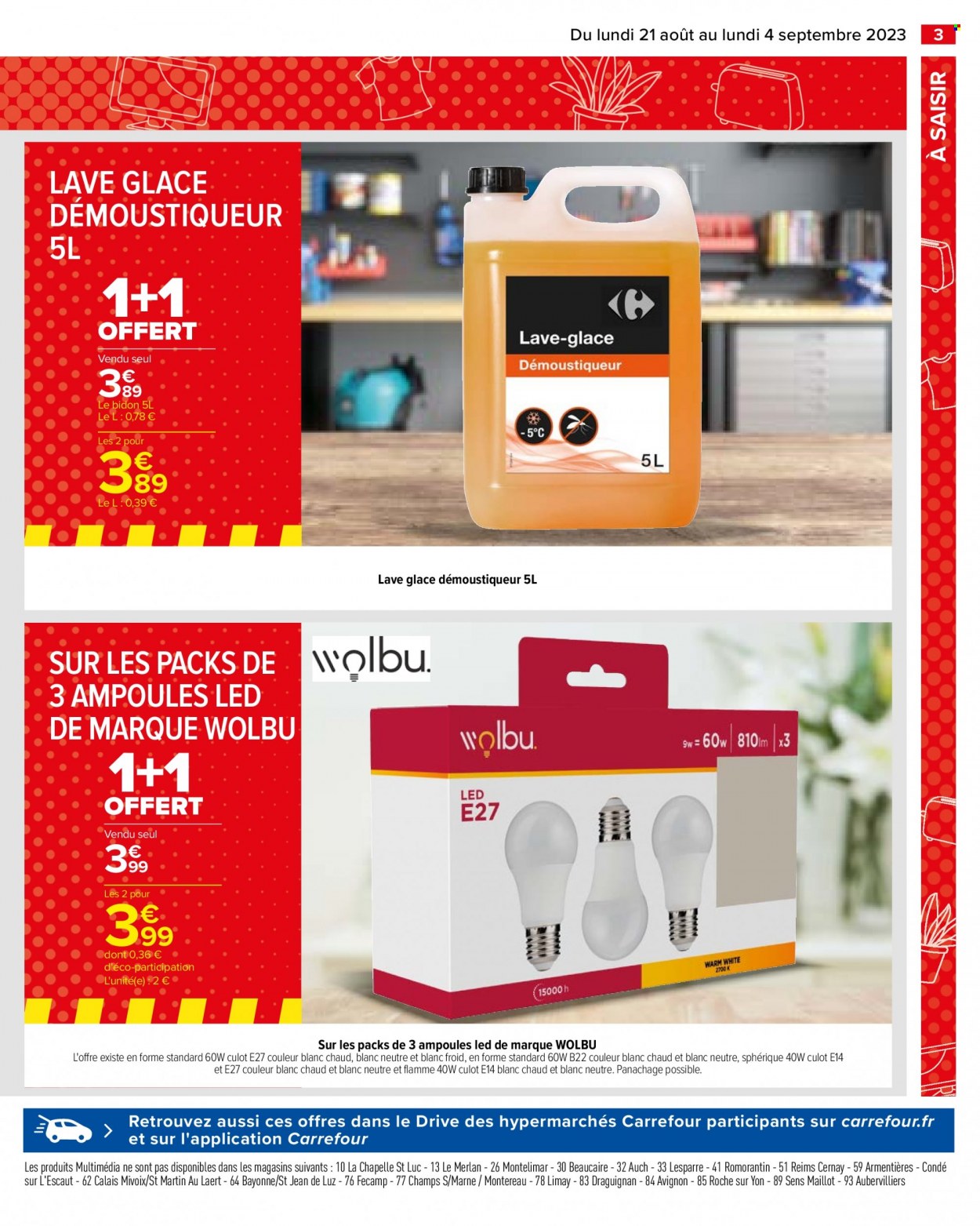 Catalogue Carrefour Hypermarchés - 21/08/2023 - 04/09/2023. Page 5