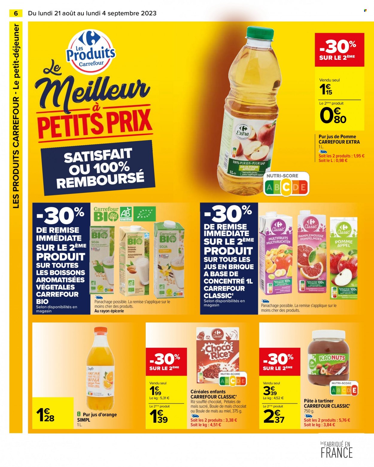 Catalogue Carrefour Hypermarchés - 21/08/2023 - 04/09/2023. Page 8