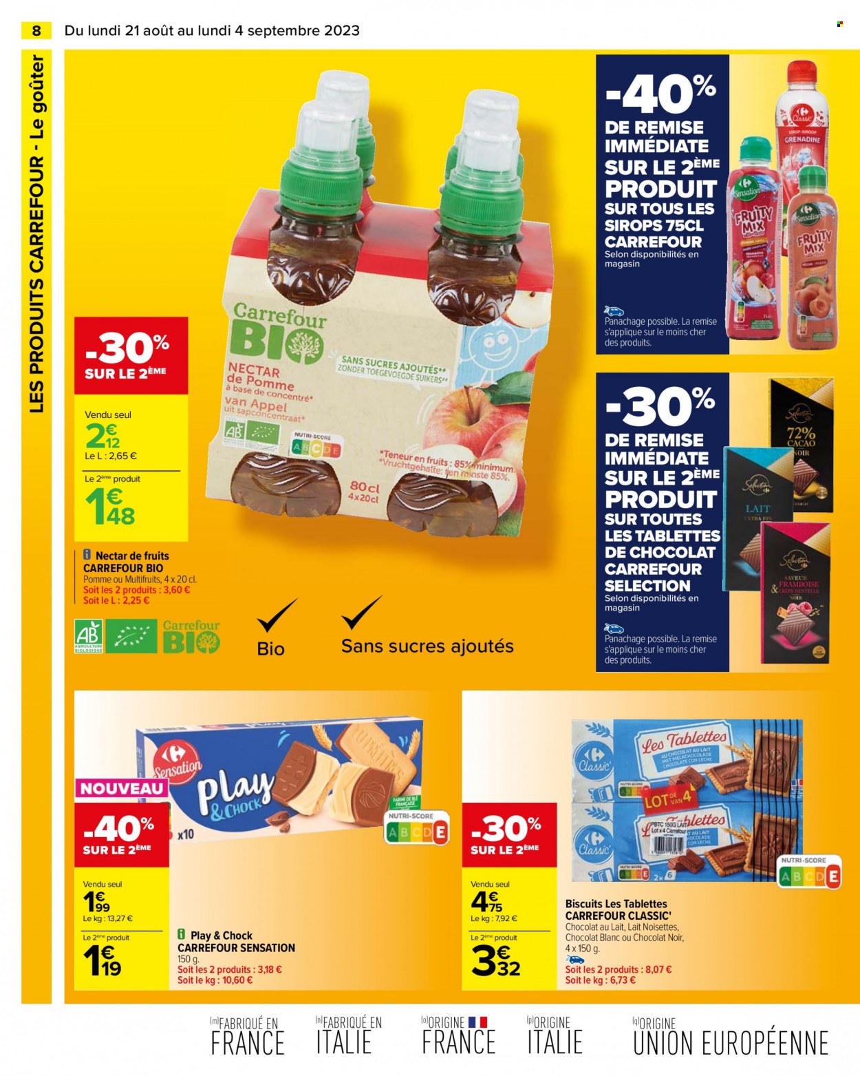 Catalogue Carrefour Hypermarchés - 21/08/2023 - 04/09/2023. Page 10