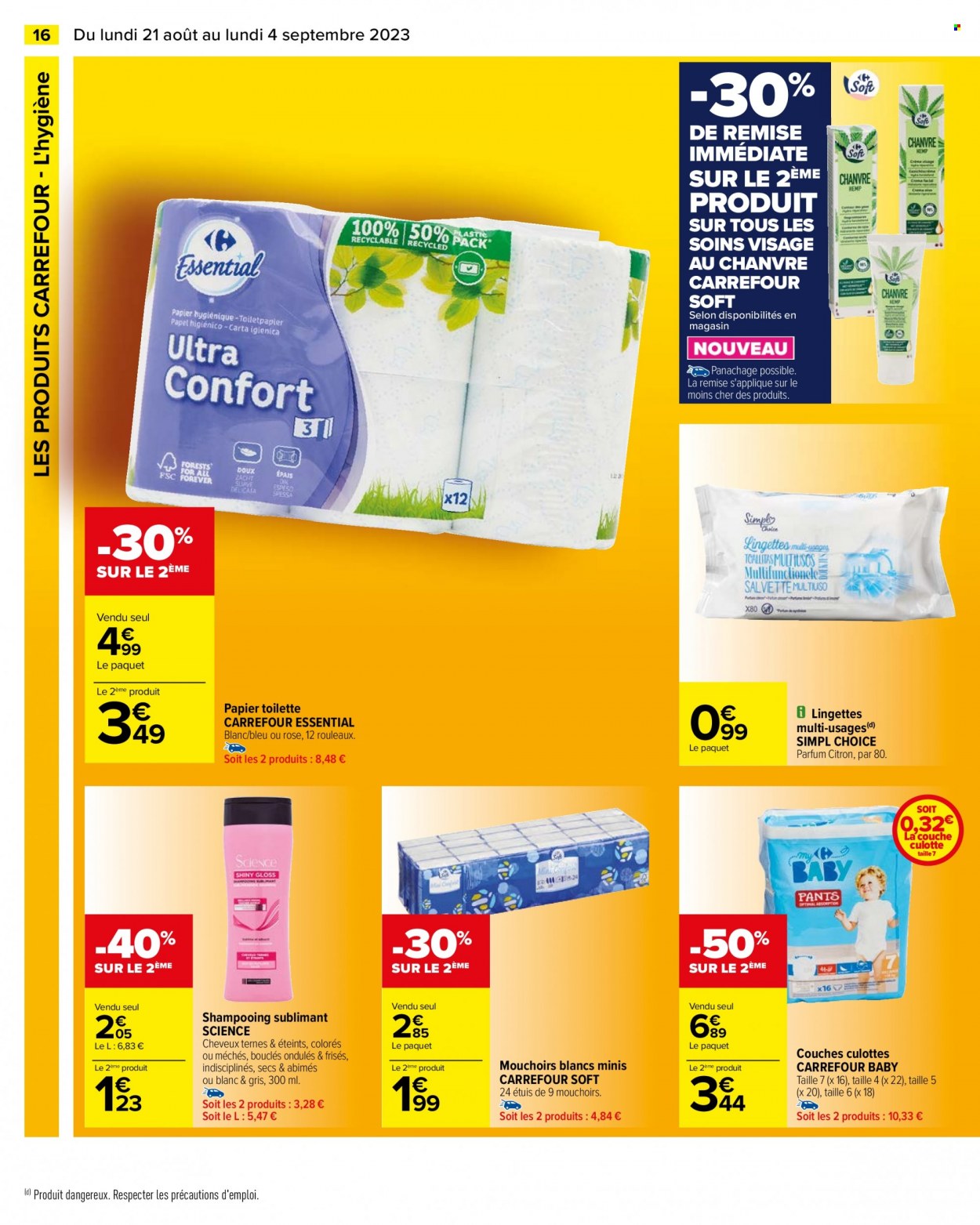 Catalogue Carrefour Hypermarchés - 21/08/2023 - 04/09/2023. Page 18