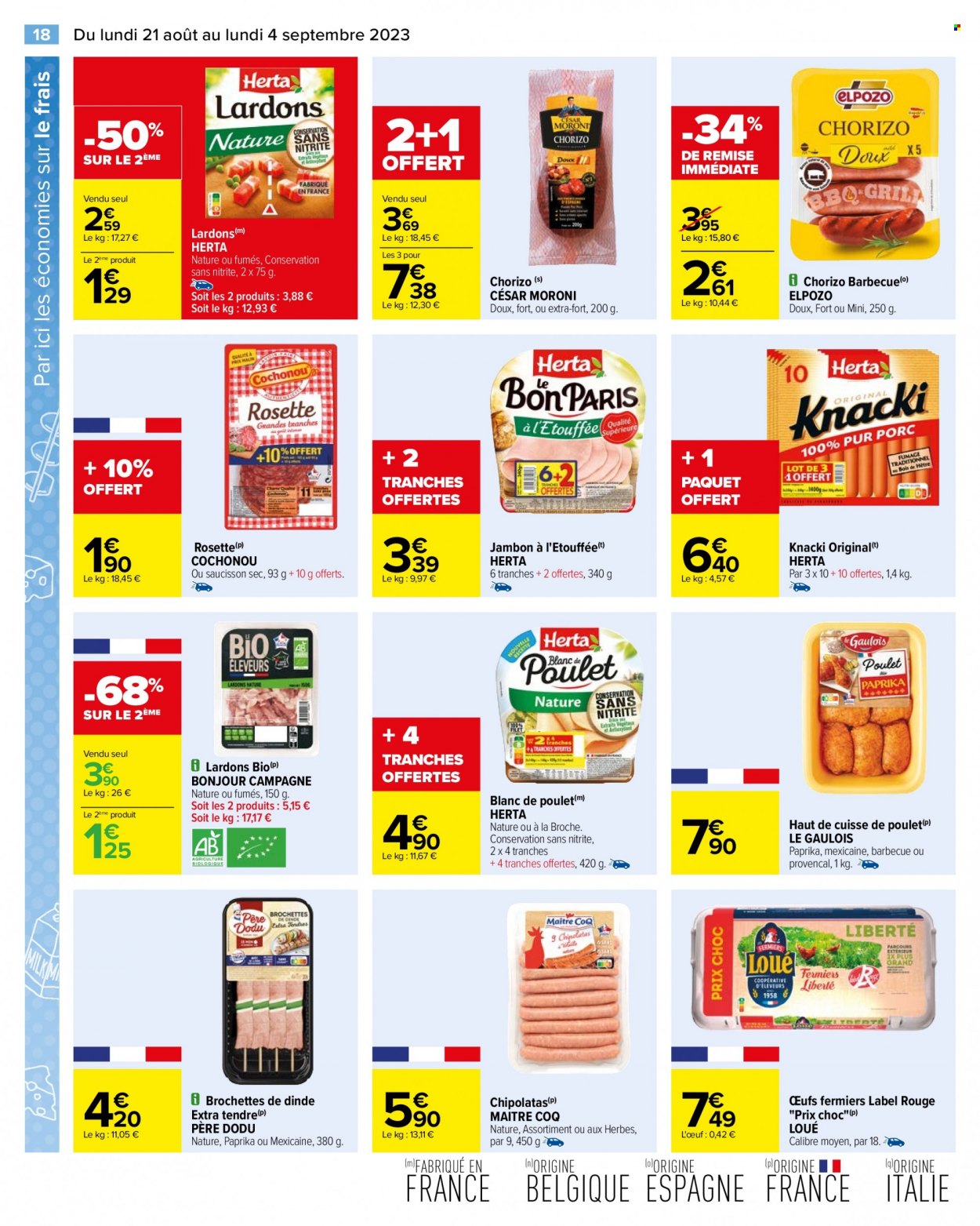 Catalogue Carrefour Hypermarchés - 21/08/2023 - 04/09/2023. Page 20