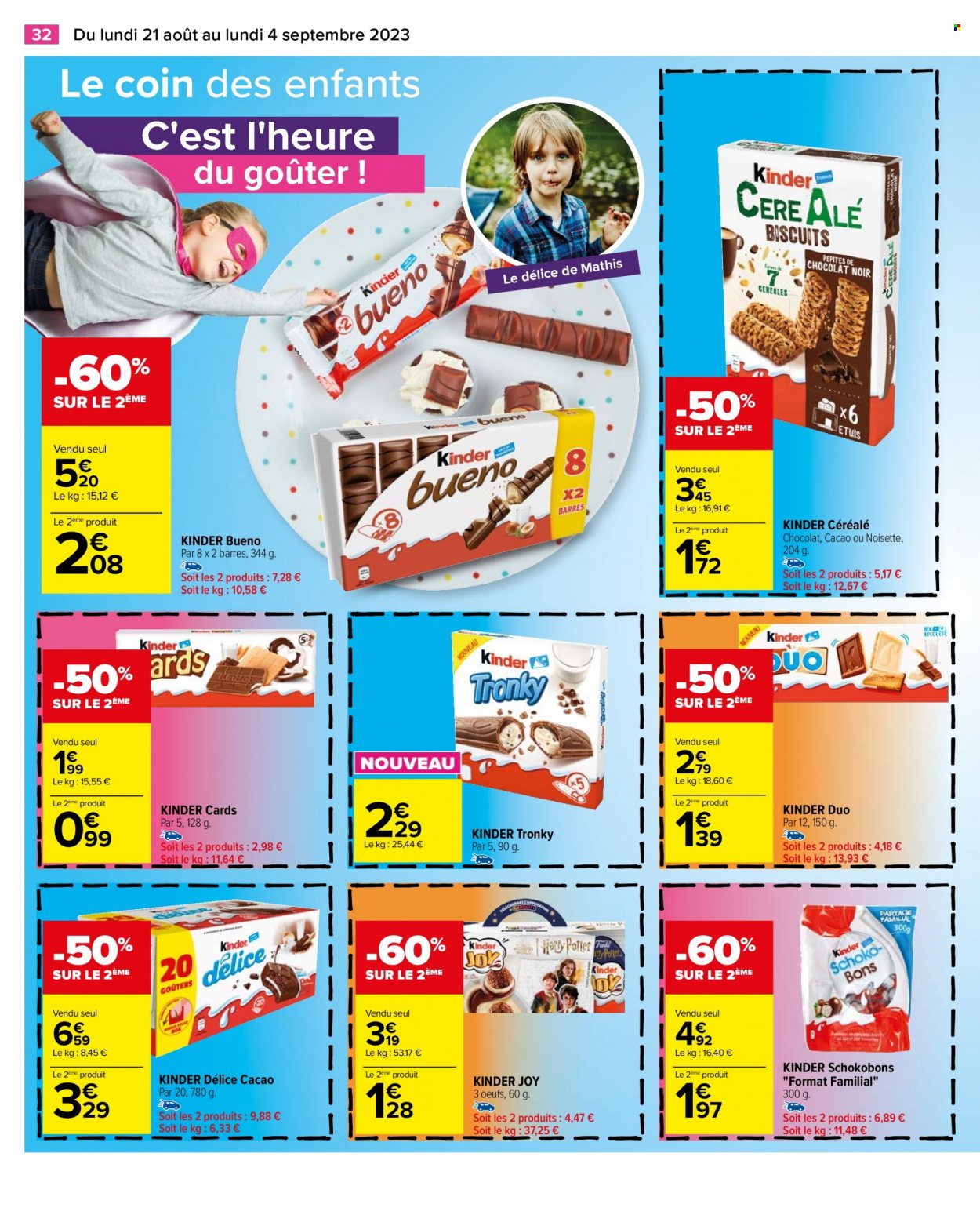 Catalogue Carrefour Hypermarchés - 21/08/2023 - 04/09/2023. Page 34