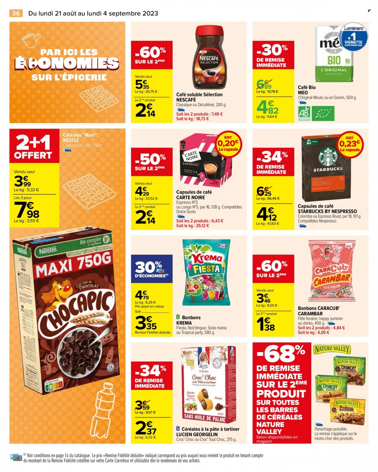 Catalogue Carrefour Hypermarchés - 21/08/2023 - 04/09/2023. Page 38