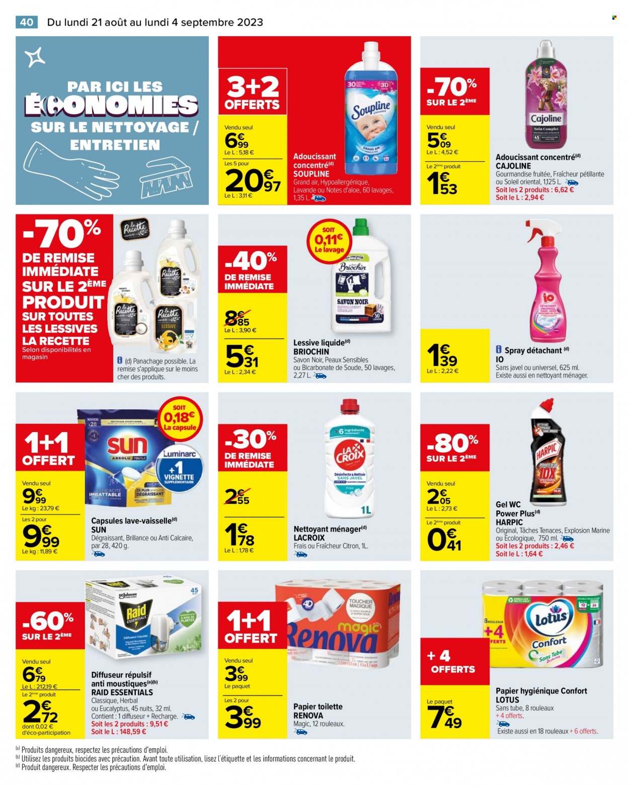 Catalogue Carrefour Hypermarchés - 21/08/2023 - 04/09/2023. Page 42