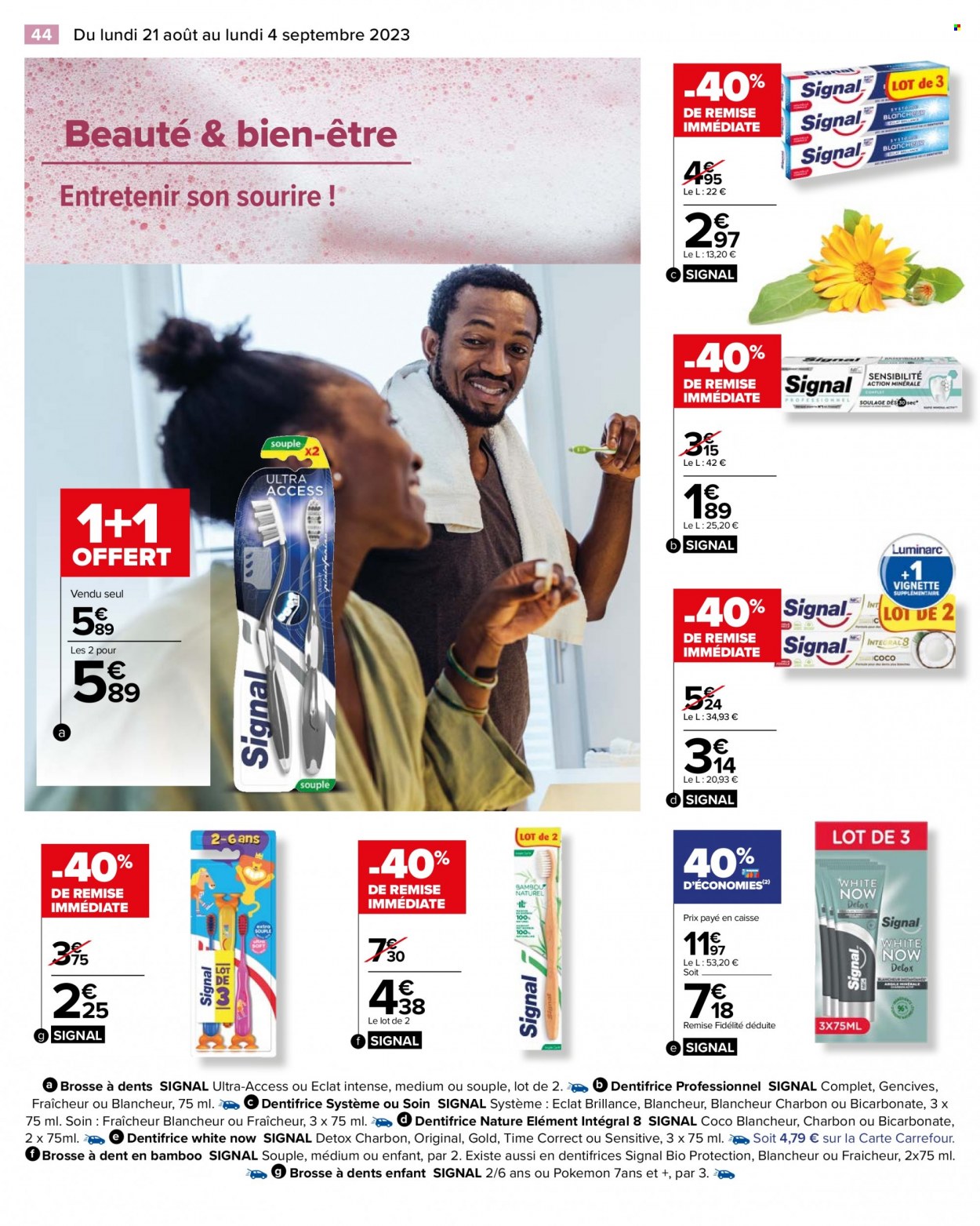 Catalogue Carrefour Hypermarchés - 21/08/2023 - 04/09/2023. Page 46
