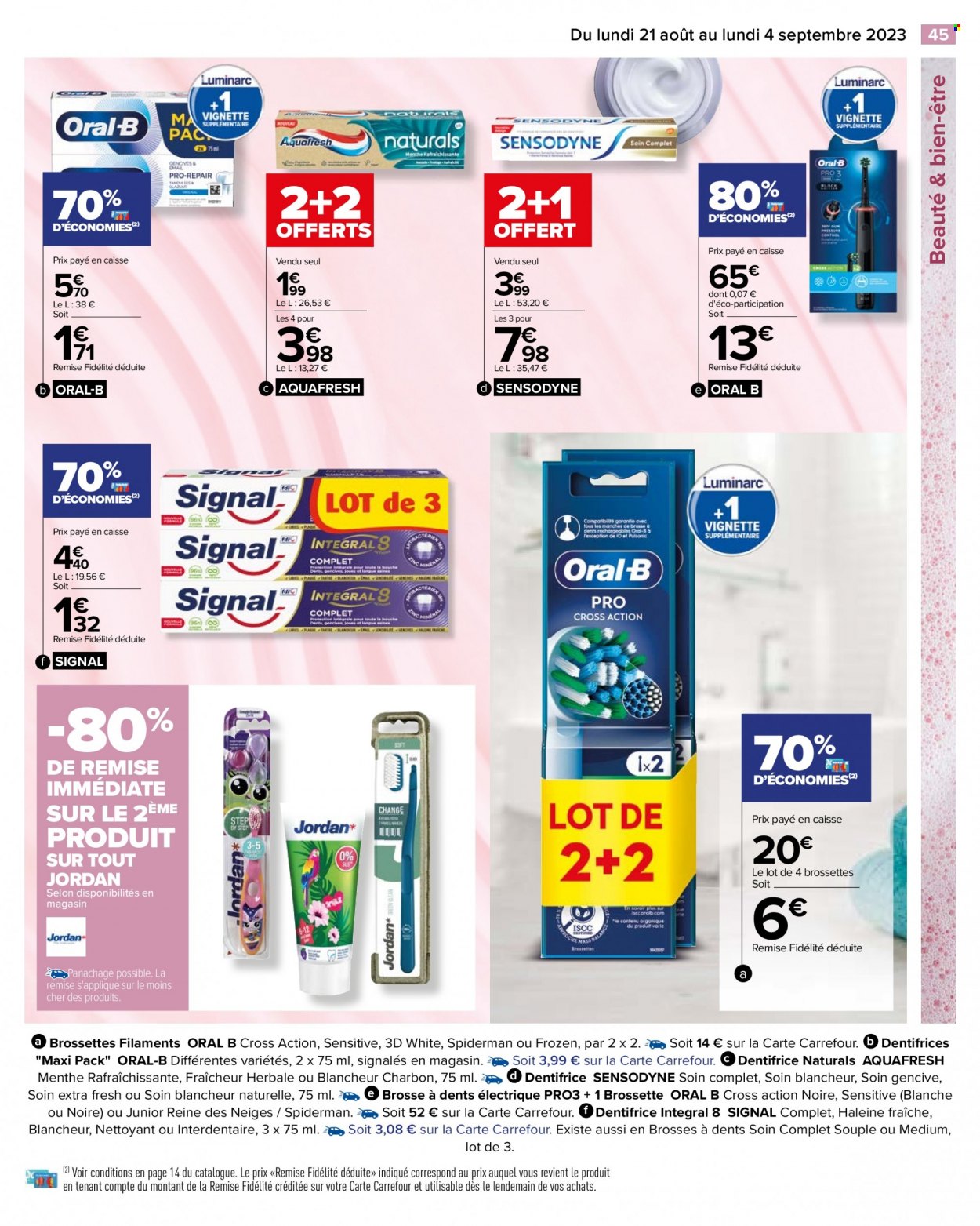 Catalogue Carrefour Hypermarchés - 21/08/2023 - 04/09/2023. Page 47