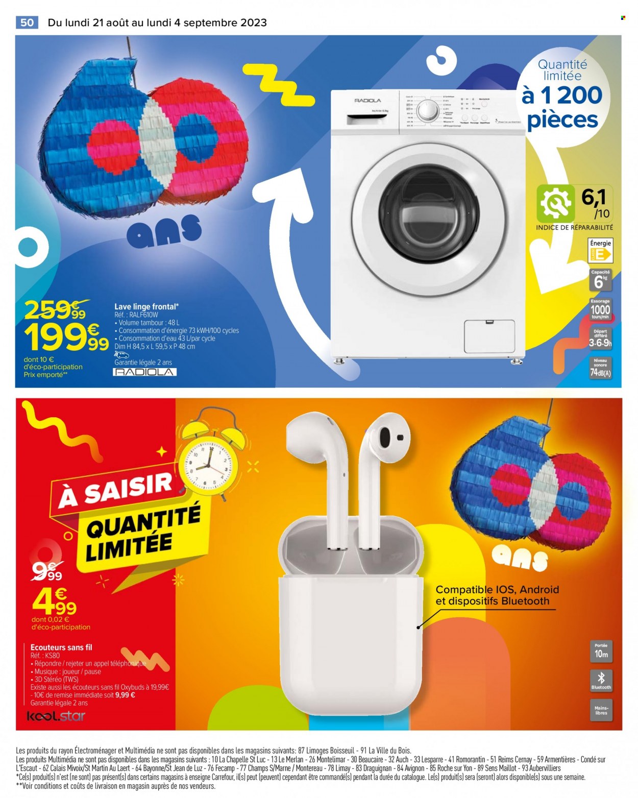 Catalogue Carrefour Hypermarchés - 21/08/2023 - 04/09/2023. Page 52