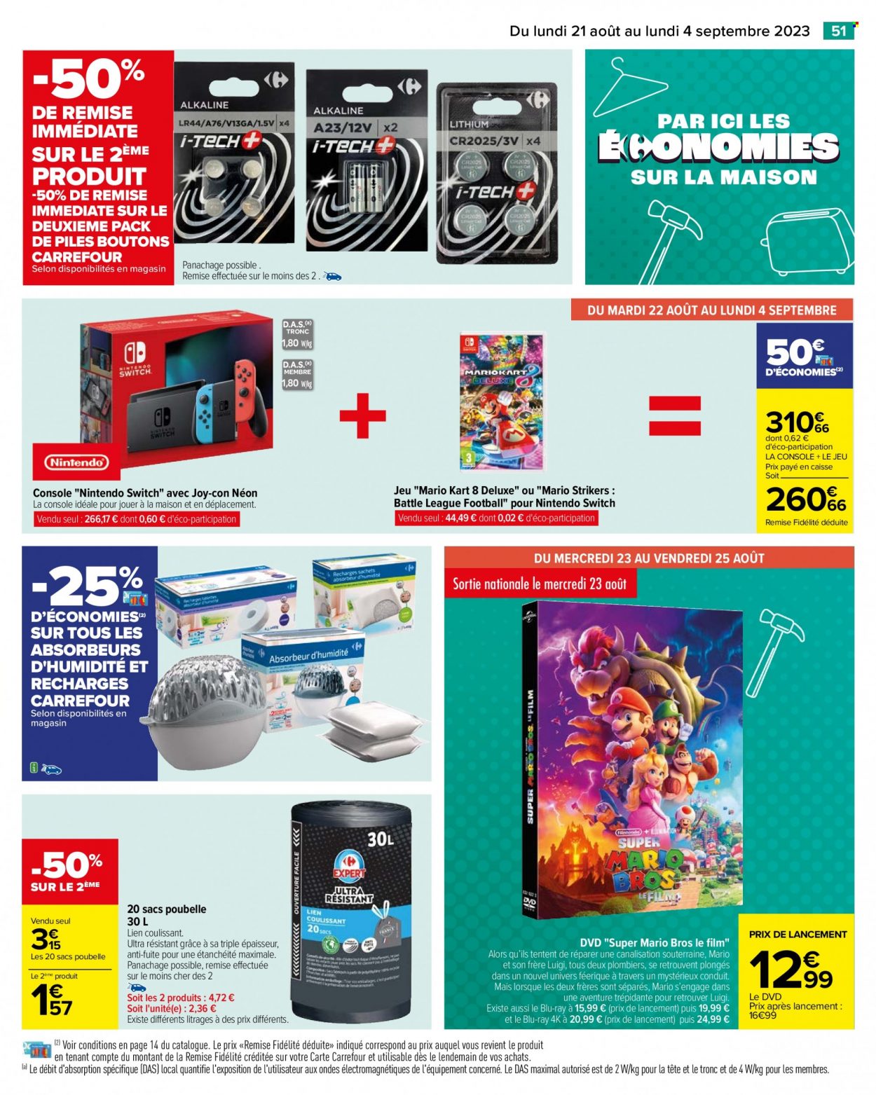 Catalogue Carrefour Hypermarchés - 21/08/2023 - 04/09/2023. Page 53