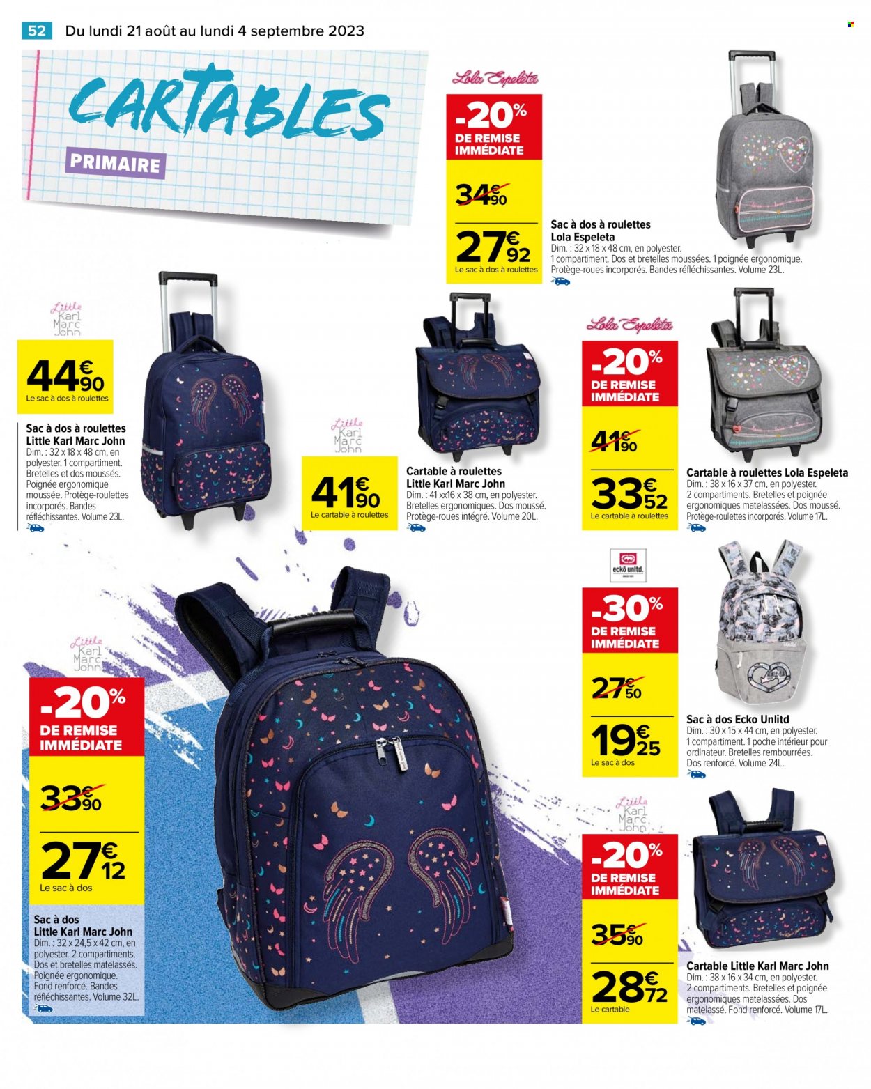 Catalogue Carrefour Hypermarchés - 21/08/2023 - 04/09/2023. Page 54