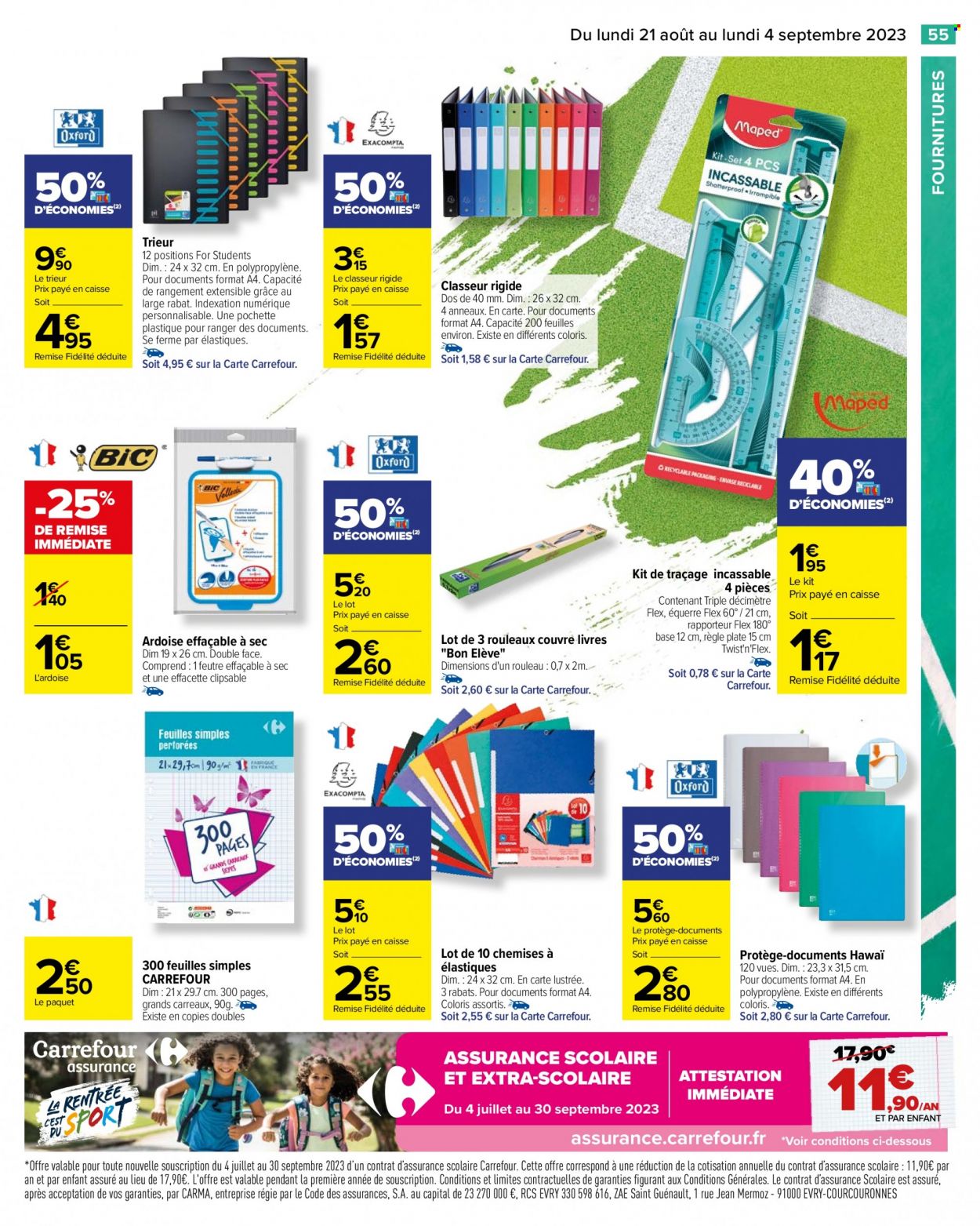 Catalogue Carrefour Hypermarchés - 21/08/2023 - 04/09/2023. Page 57